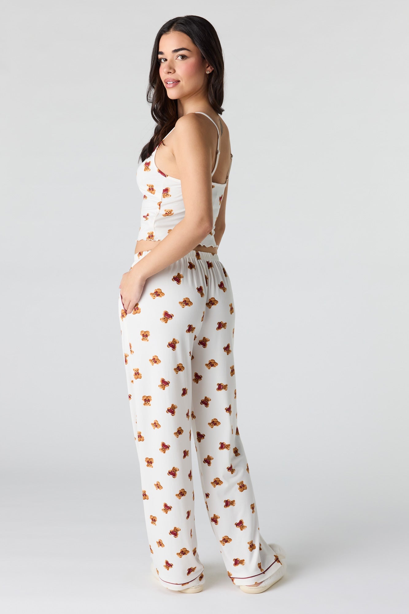 Lace Tank & Pant Pajama Set