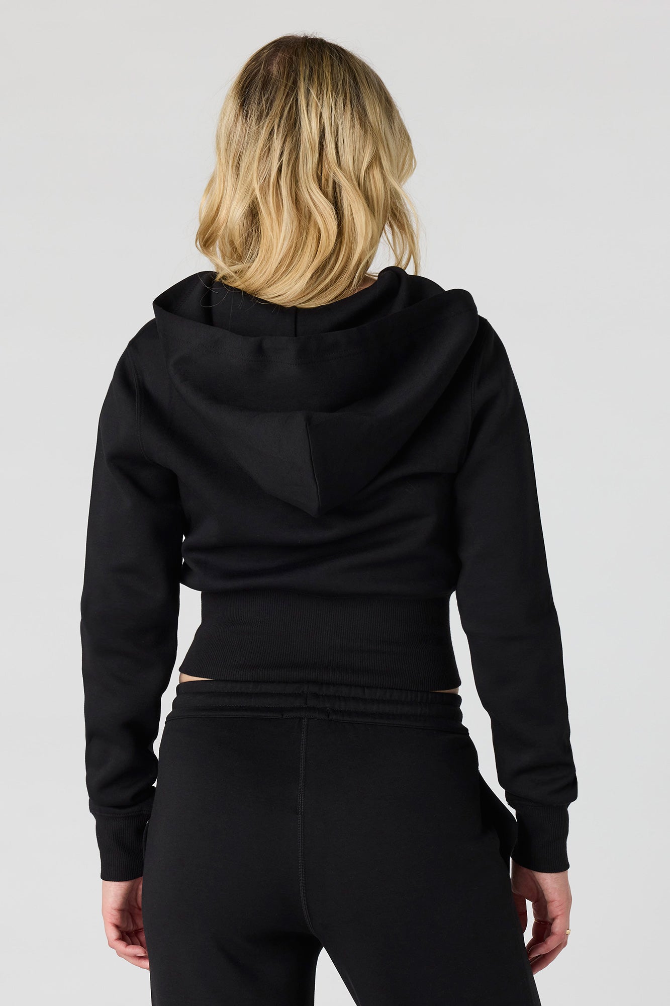 Luxe Scuba Zip Hoodie