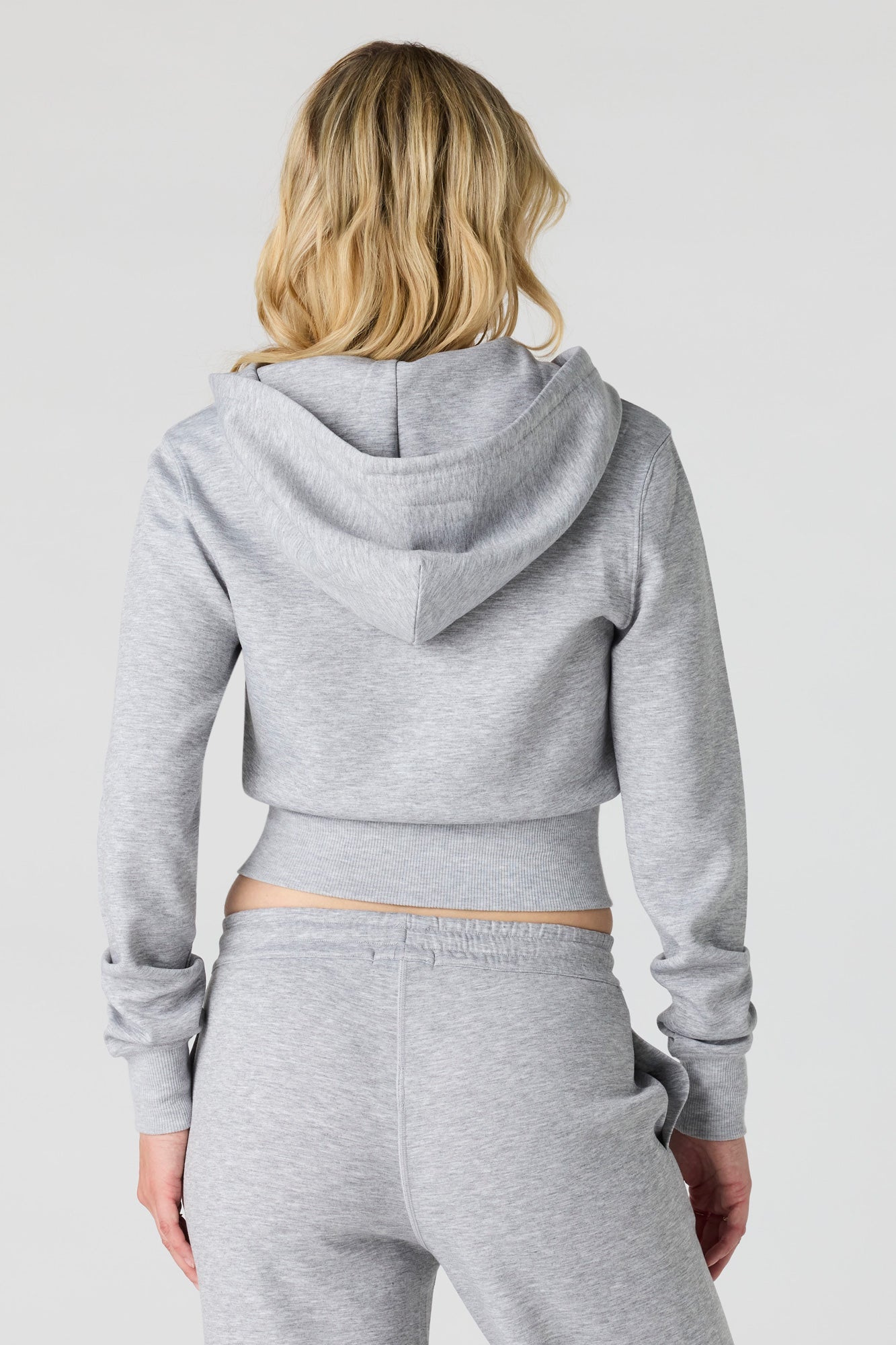 Luxe Scuba Zip Hoodie