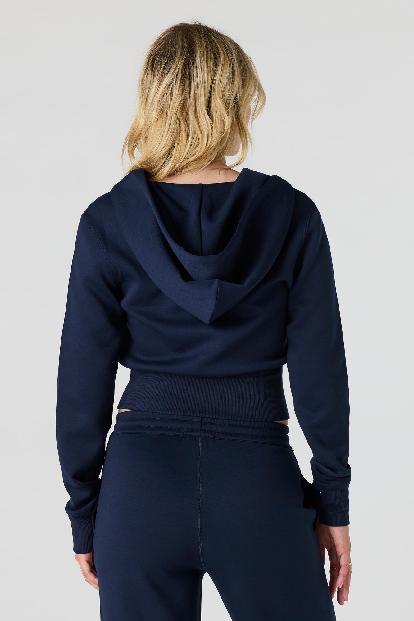 Luxe Scuba Zip Hoodie