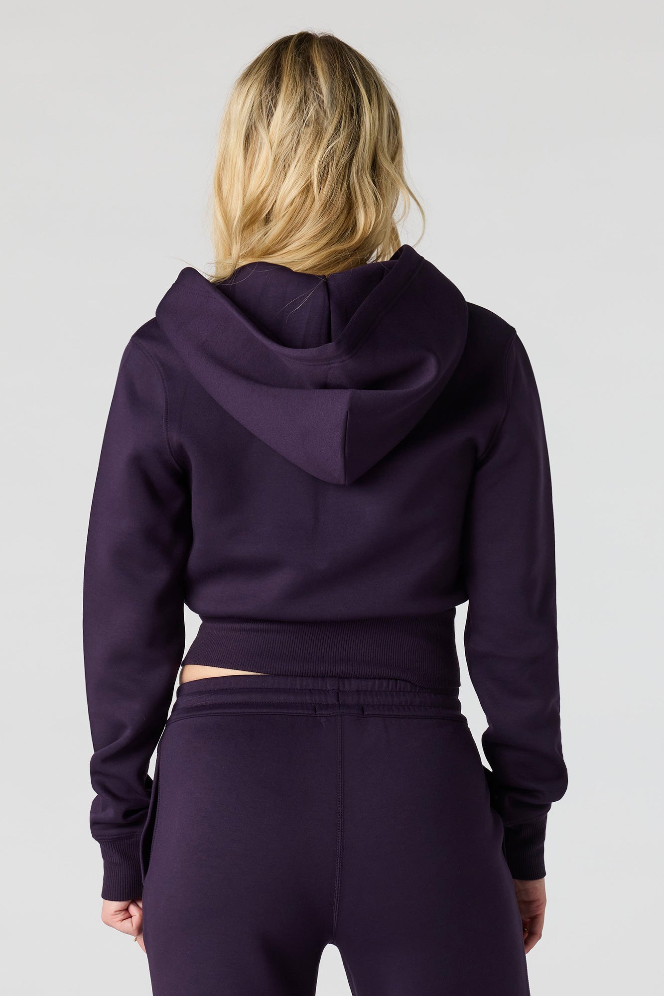Luxe Scuba Zip Hoodie