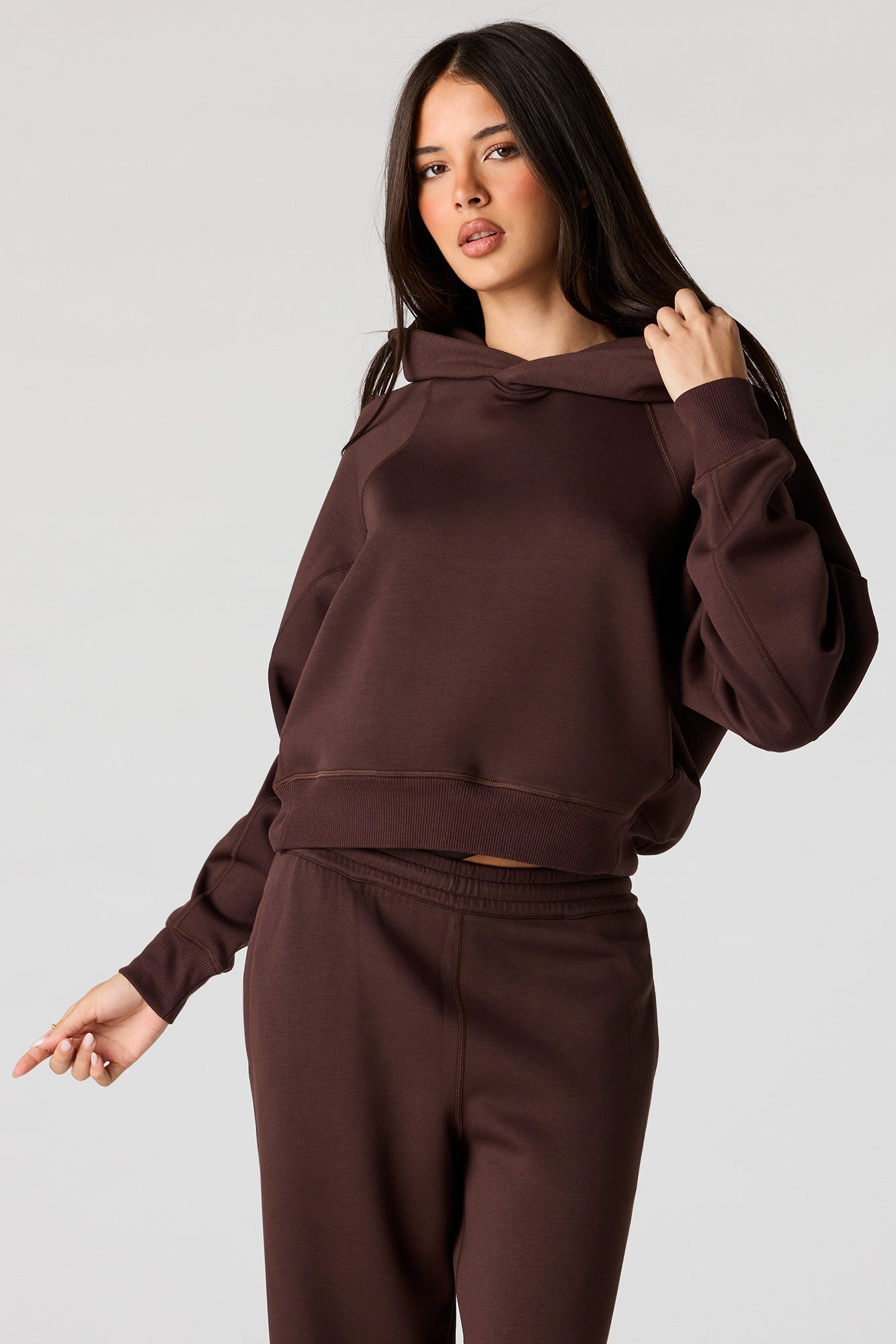 Luxe Scuba Hoodie