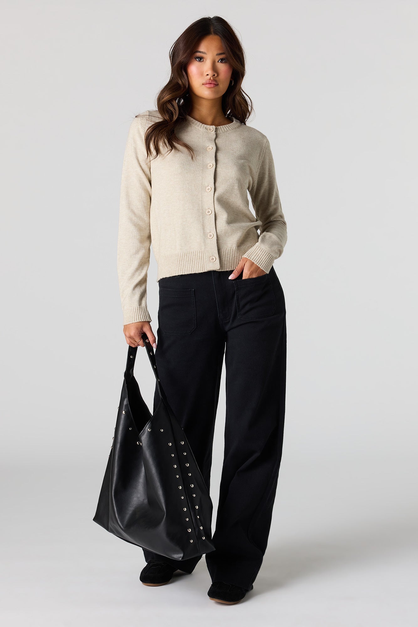 Button-Up Cardigan