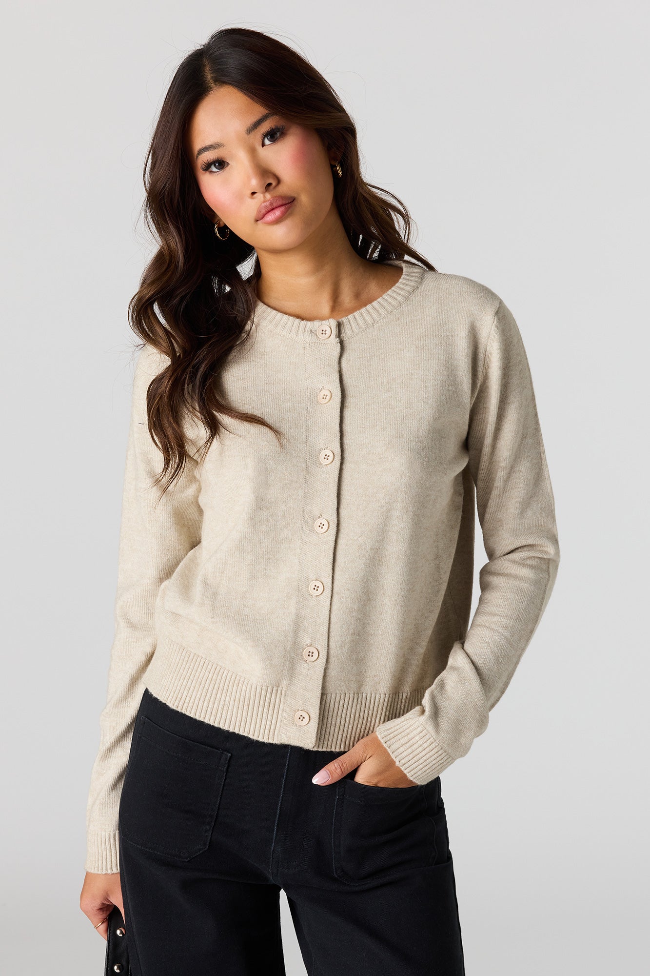 Button-Up Cardigan