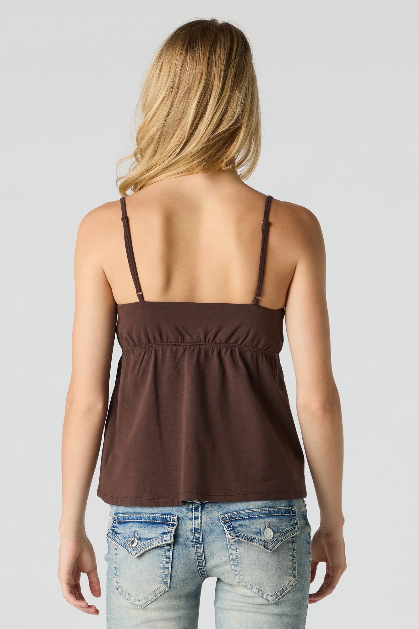 V-Neck Babydoll Tank