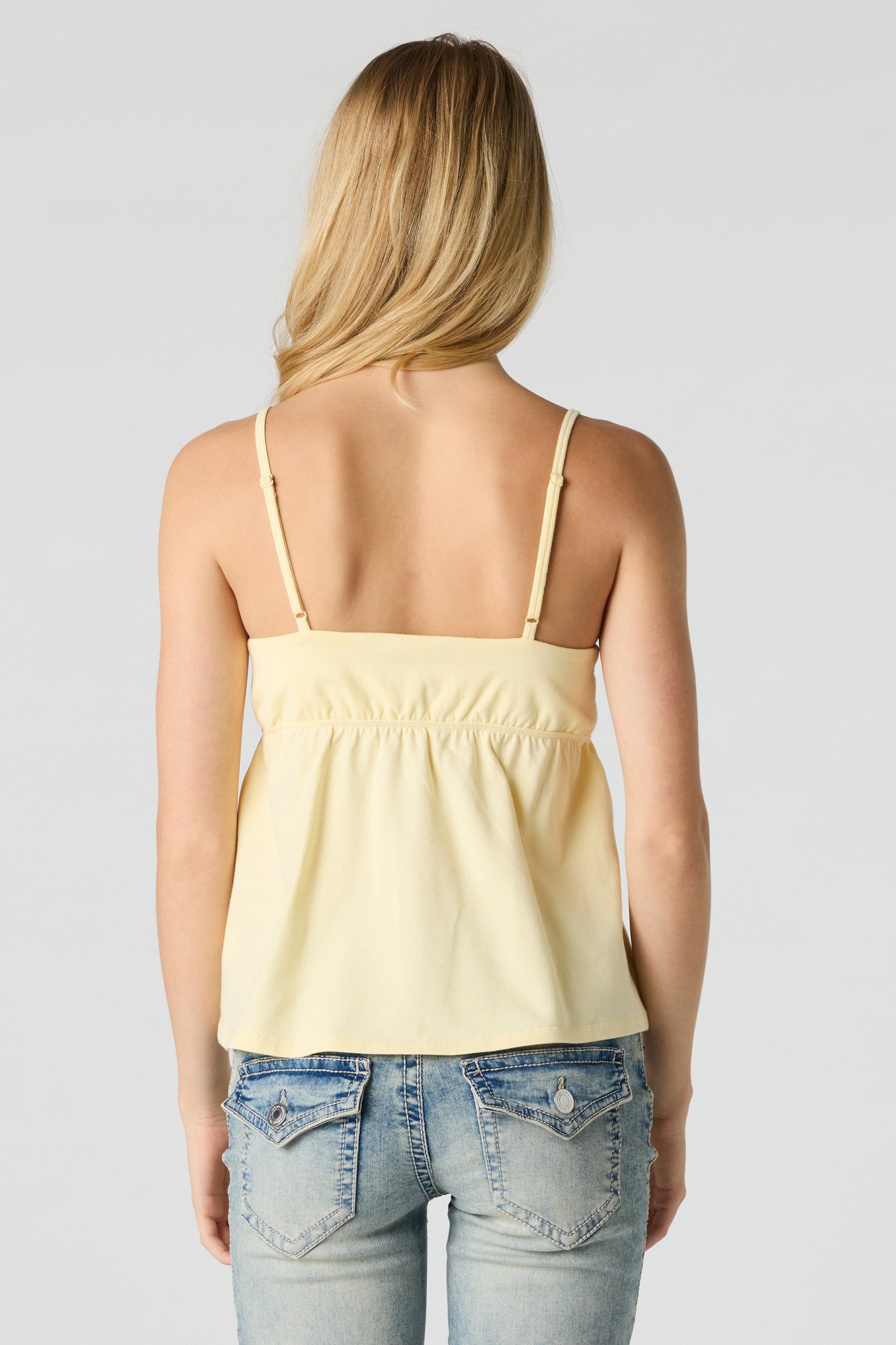 V-Neck Babydoll Tank