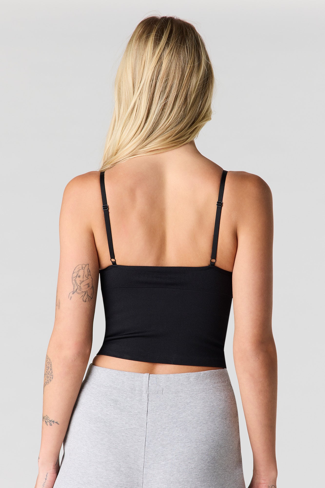 Braless Ribbed Seamless Tank