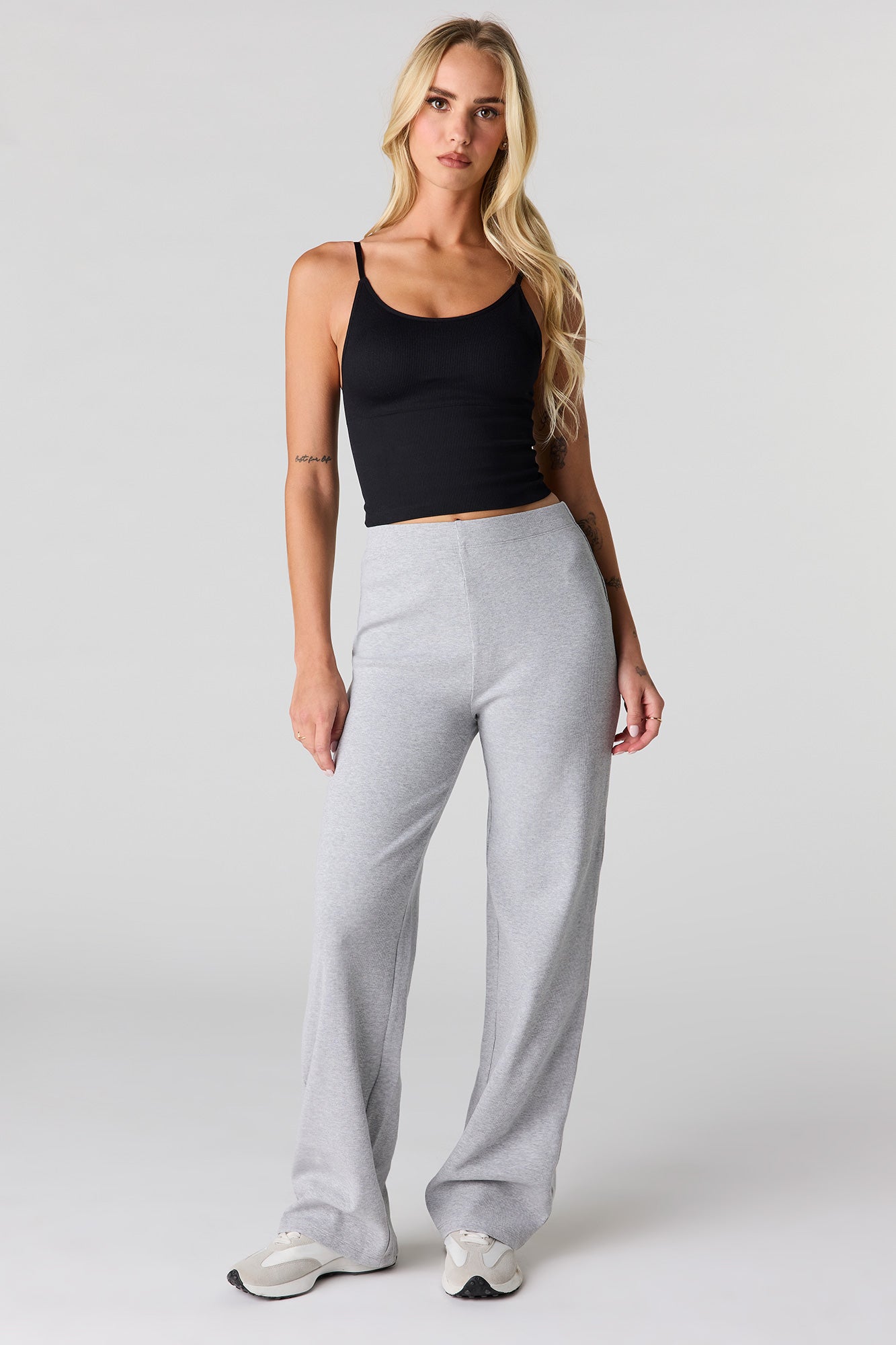 Braless Ribbed Seamless Tank