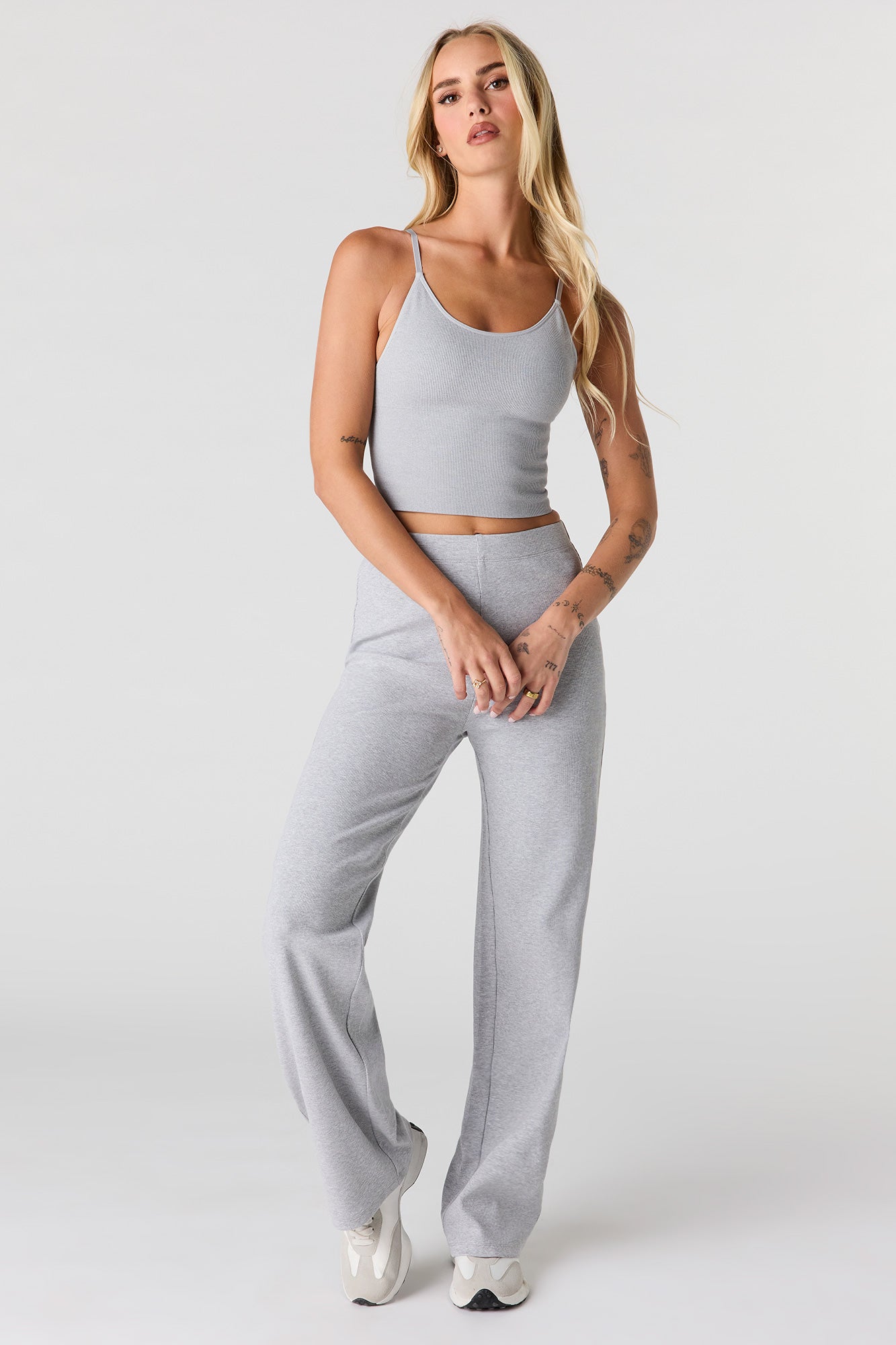 Braless Ribbed Seamless Tank