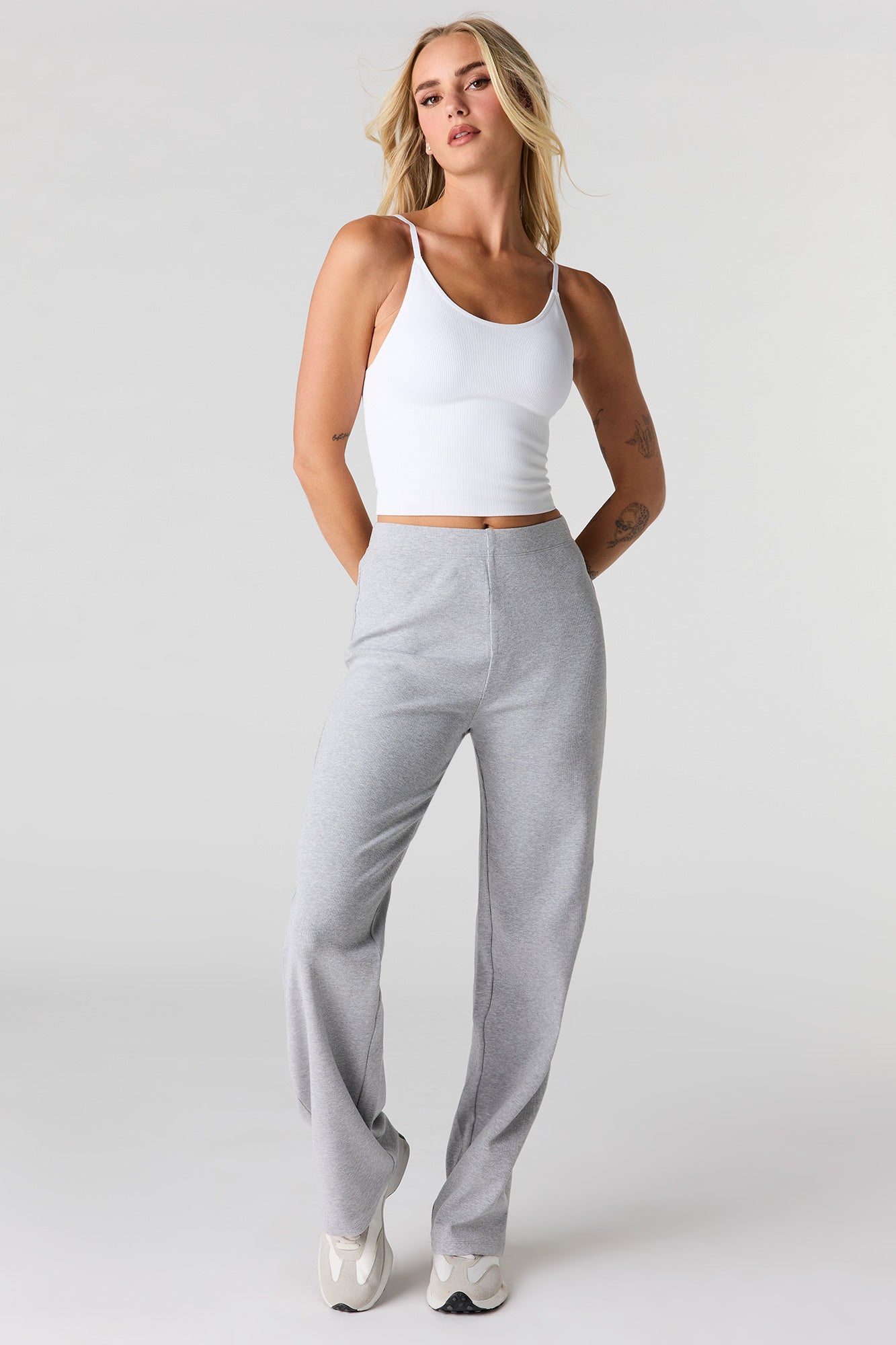 Braless Ribbed Seamless Tank