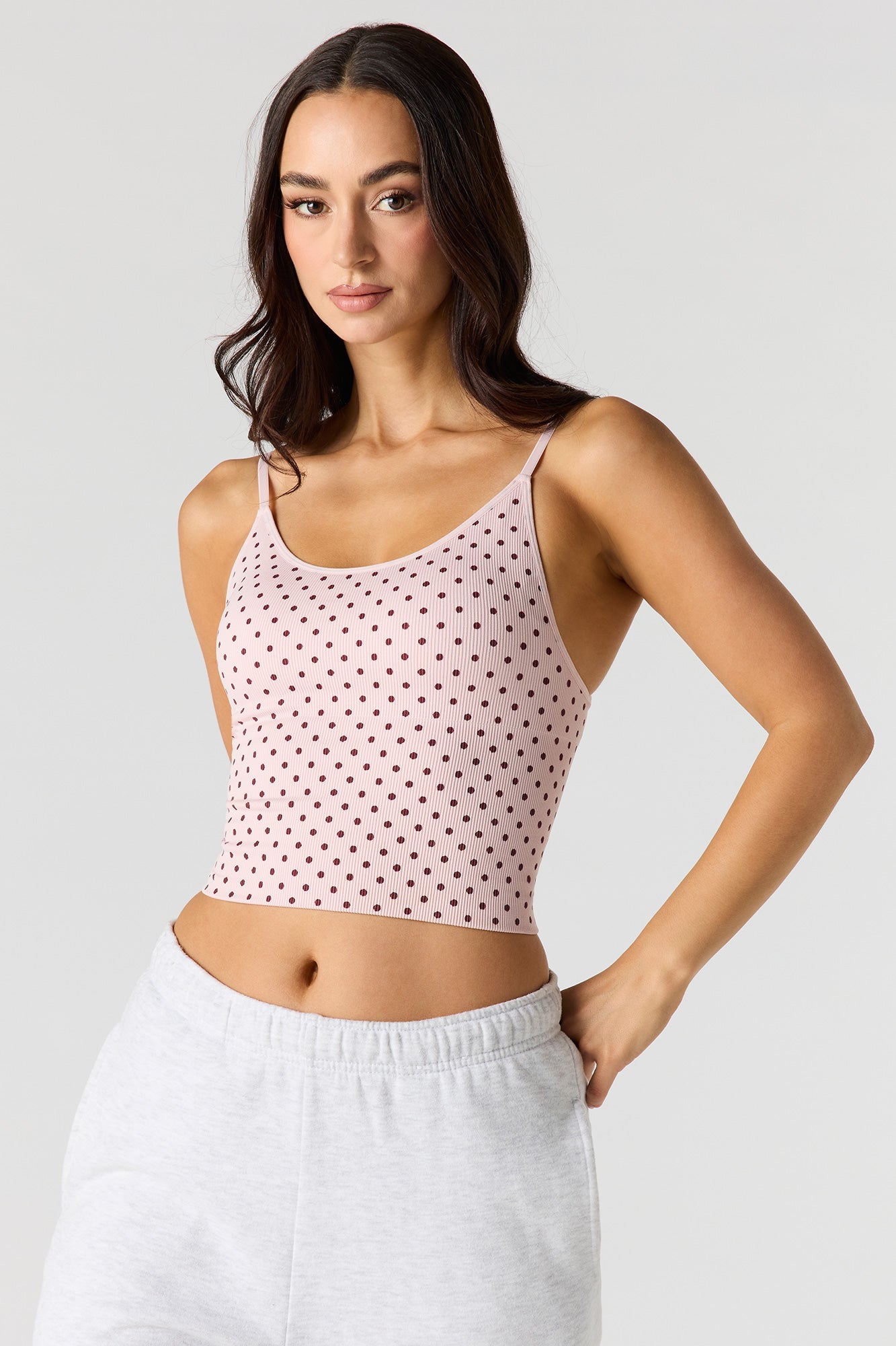 Braless Ribbed Seamless Tank