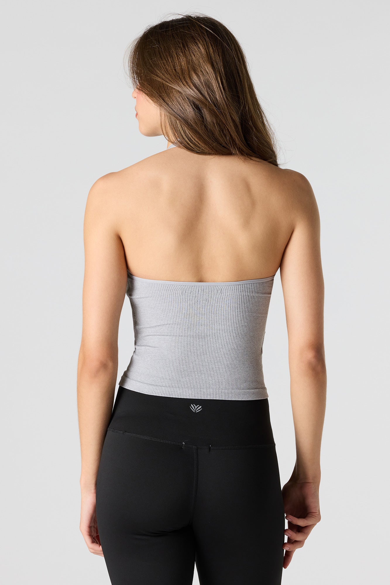 Ribbed Seamless Halter Tank