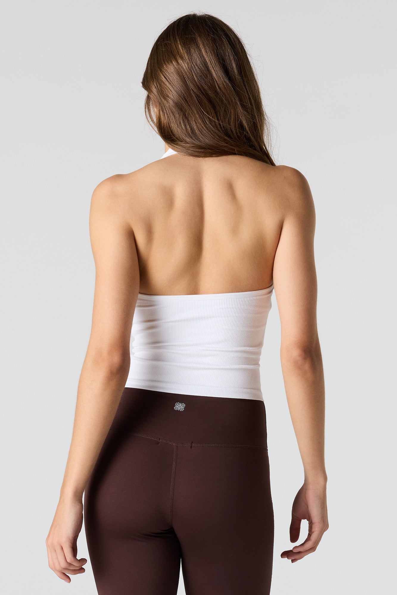 Ribbed Seamless Halter Tank