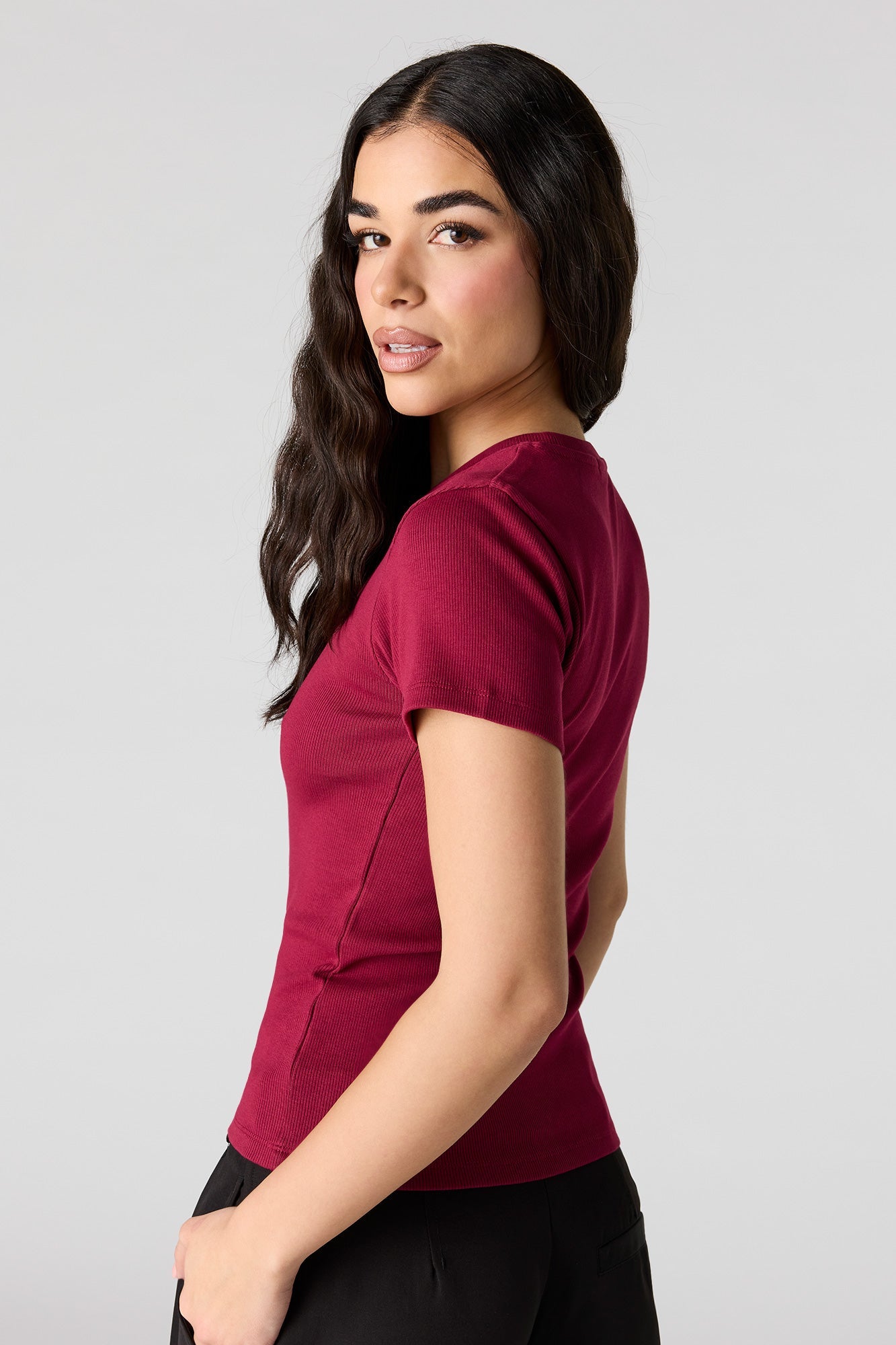 Ribbed T-Shirt