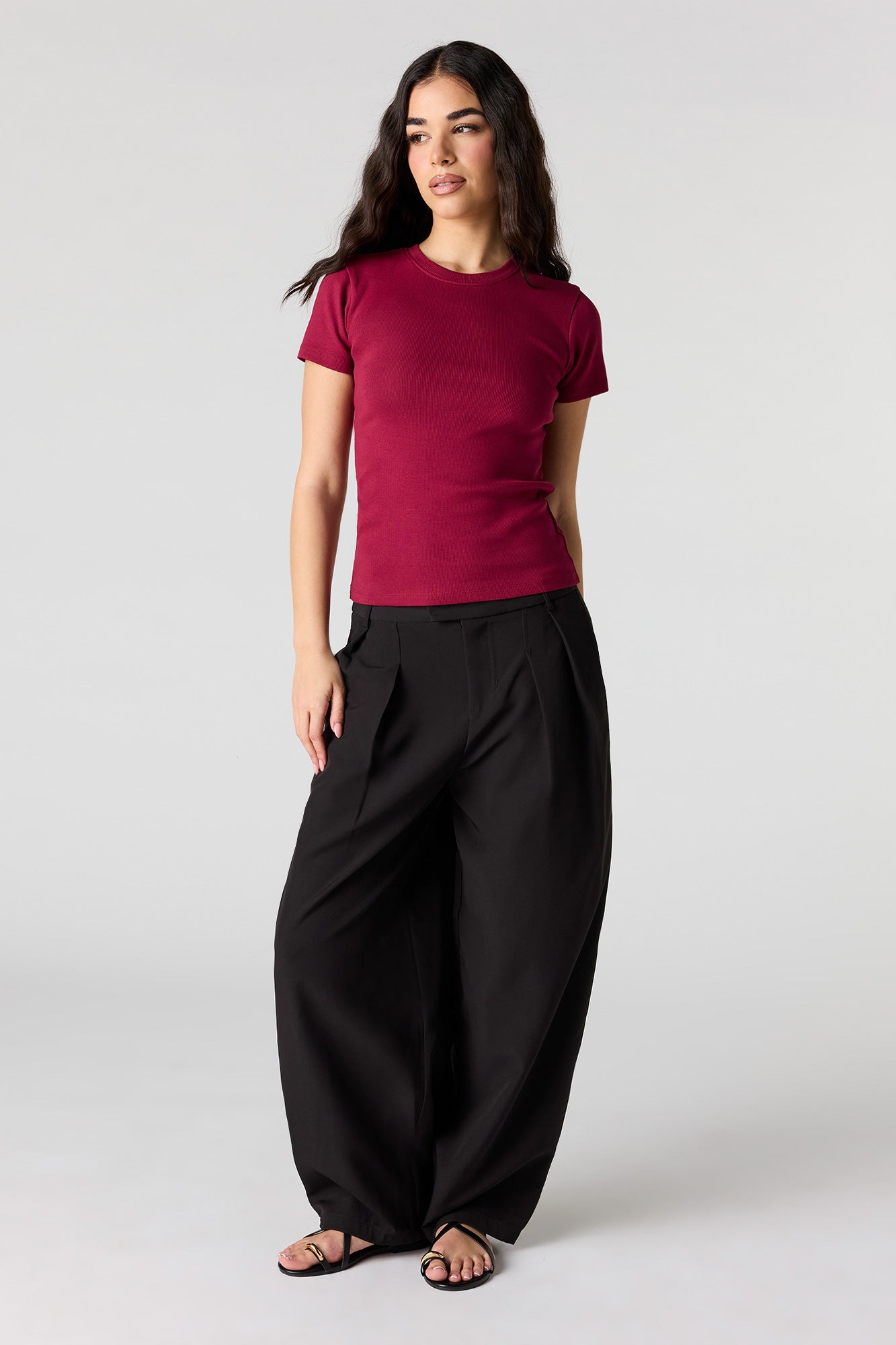Ribbed T-Shirt