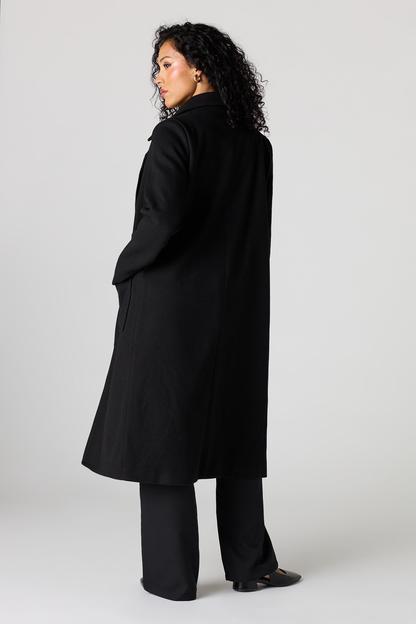 Longline Peacoat