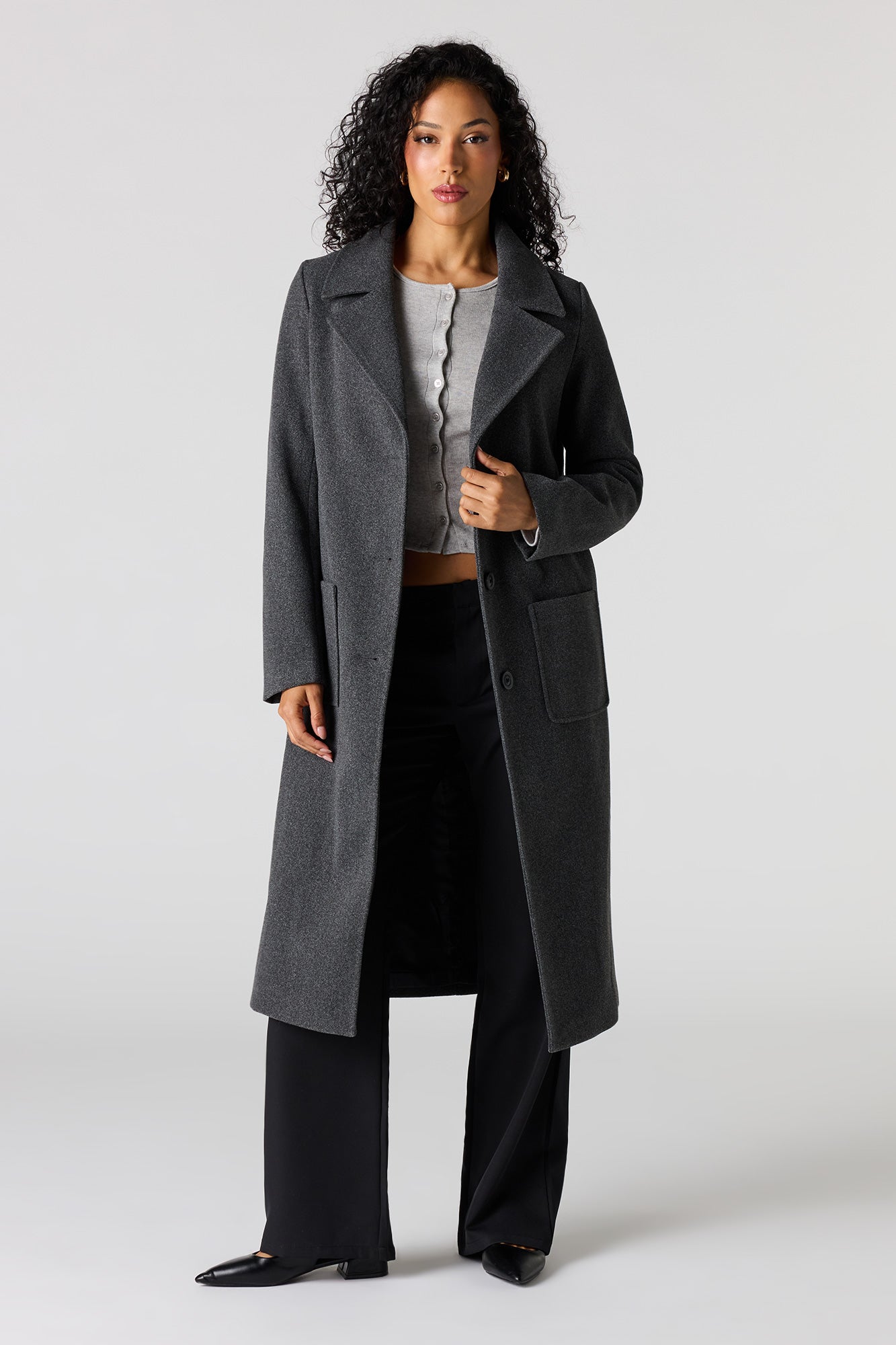Longline Peacoat