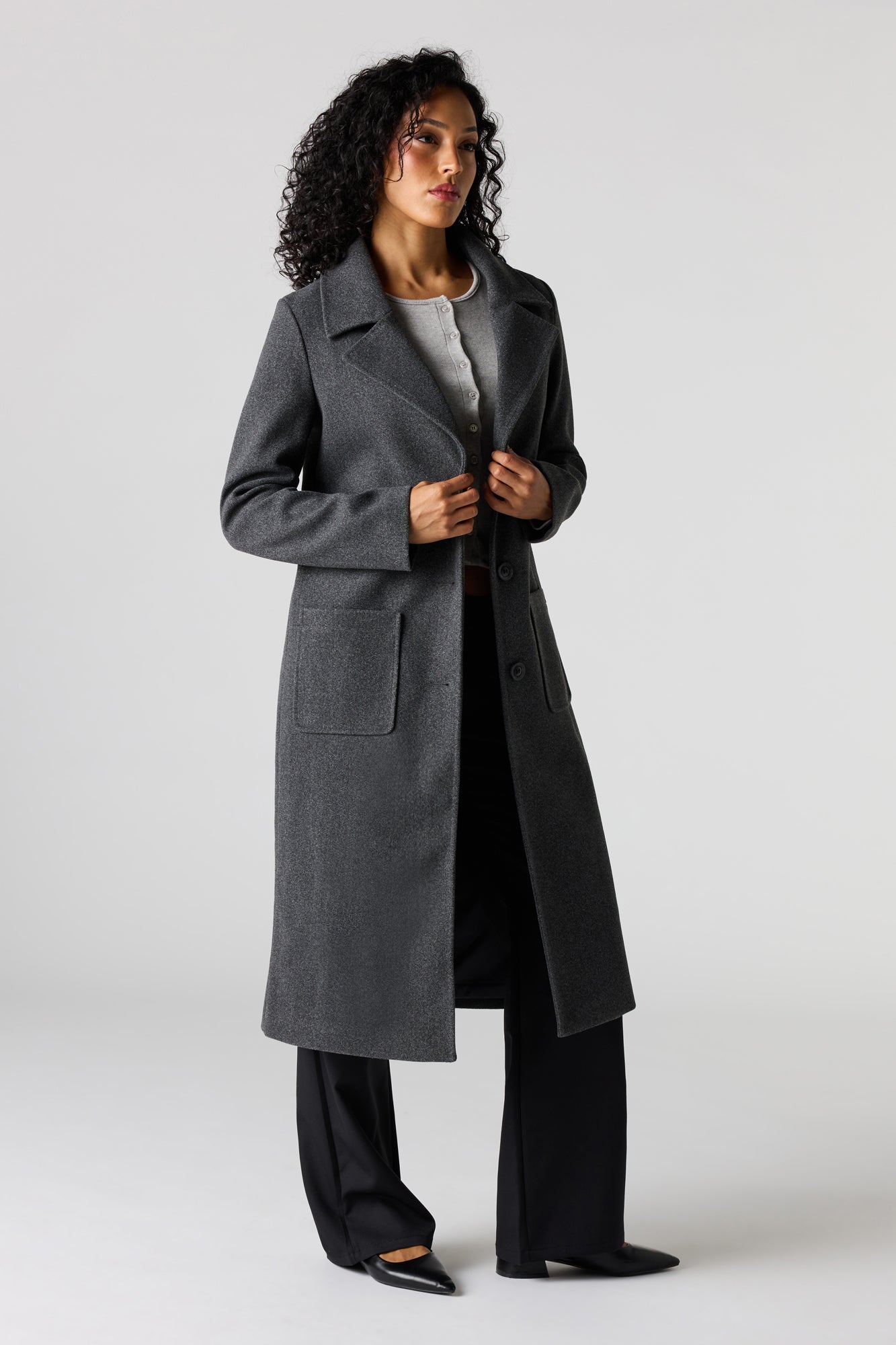 Longline Peacoat