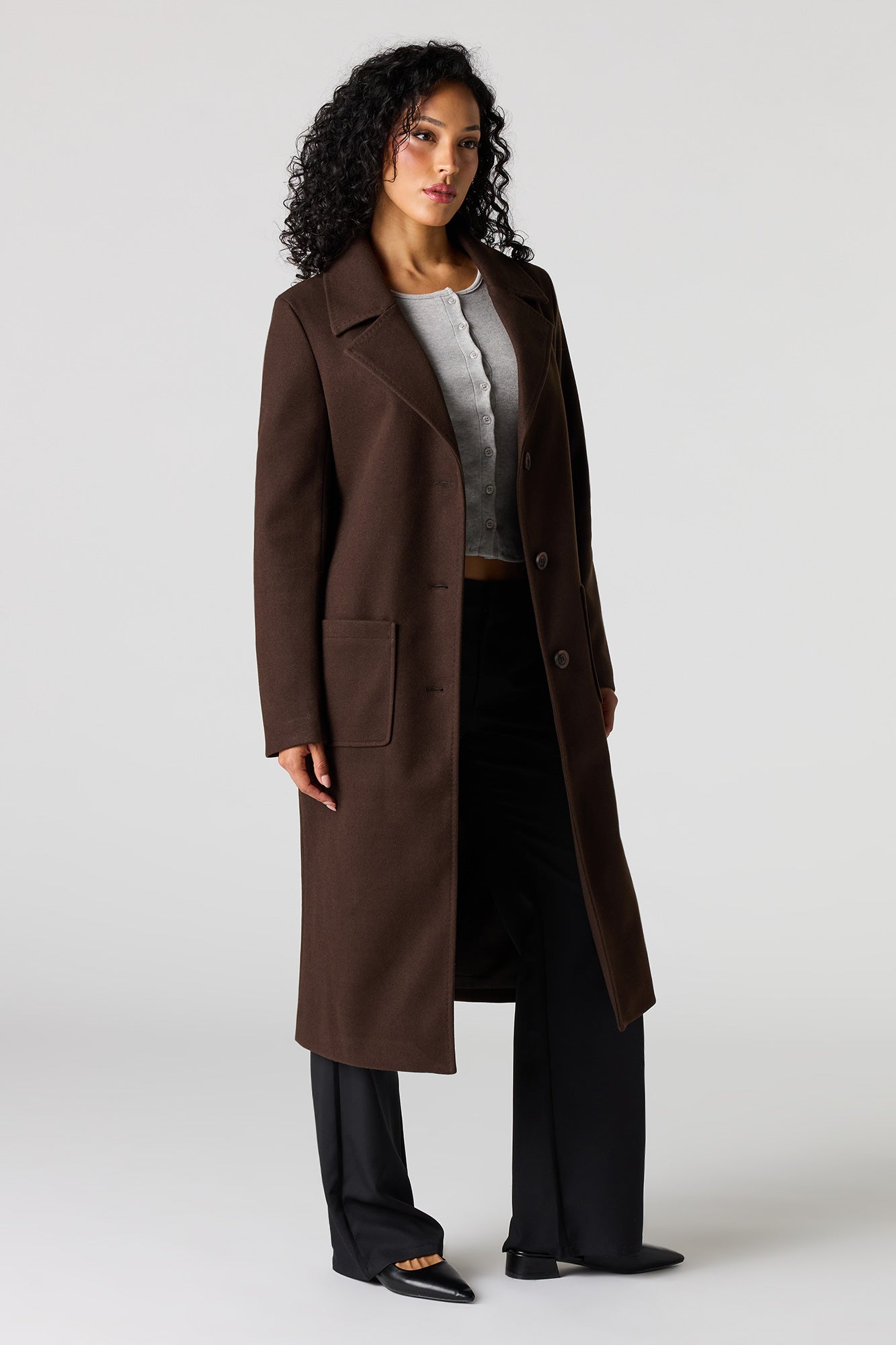 Longline Peacoat