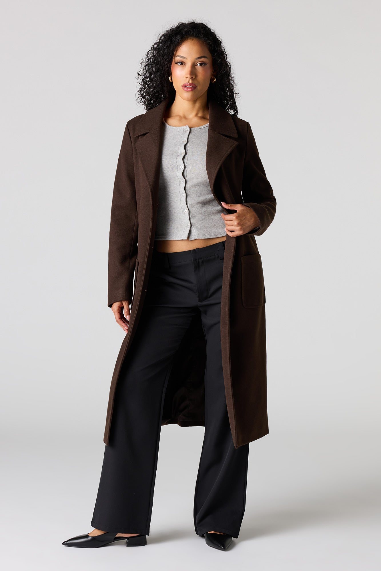 Longline Peacoat
