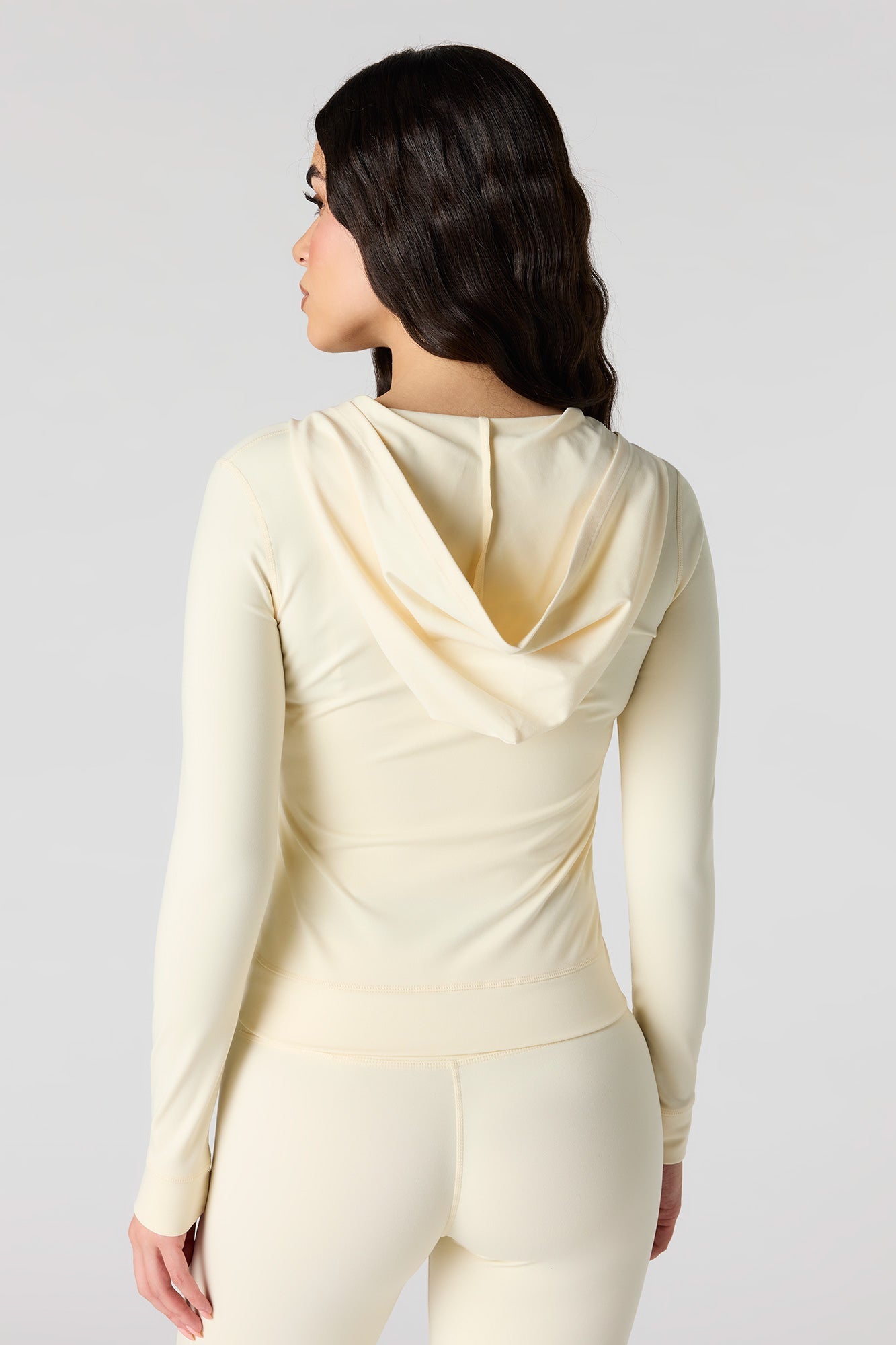 Active Soft Zip-Up Hooded Jacket