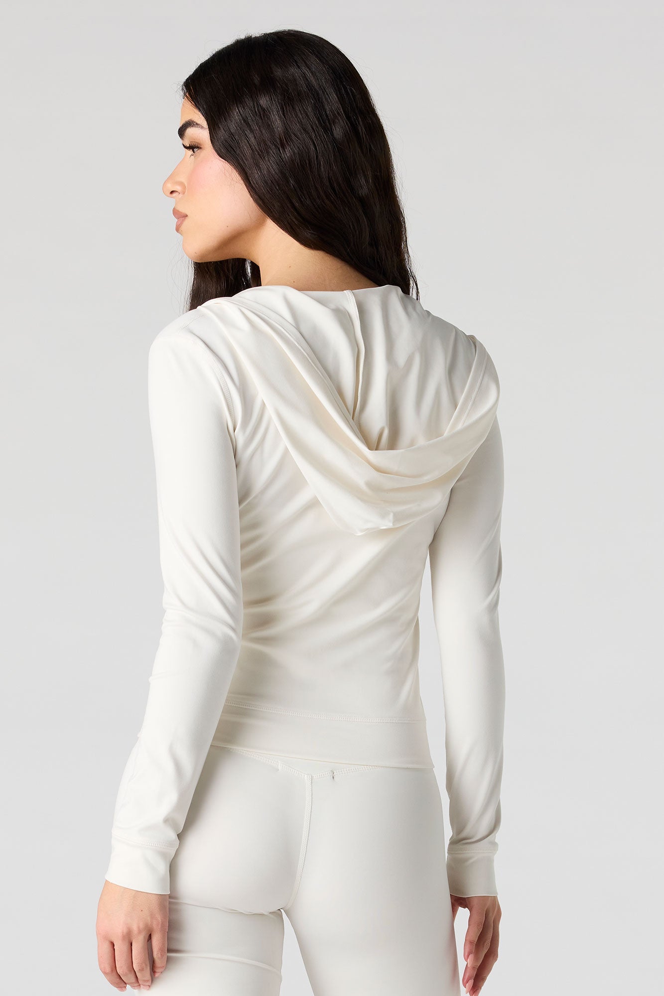 Active Soft Zip-Up Hooded Jacket