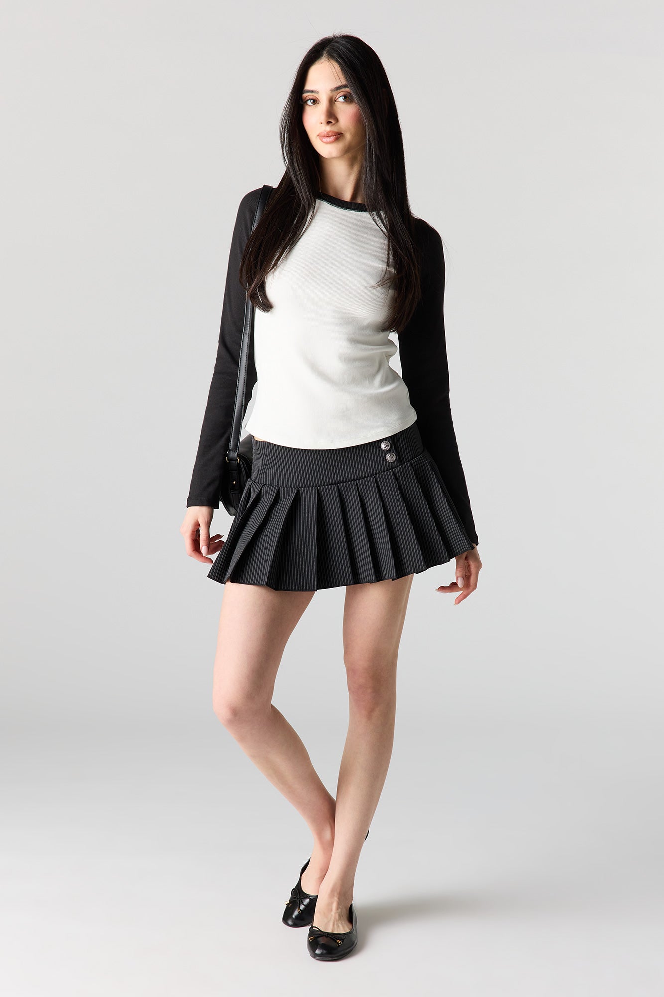 Ribbed Long Sleeve Top