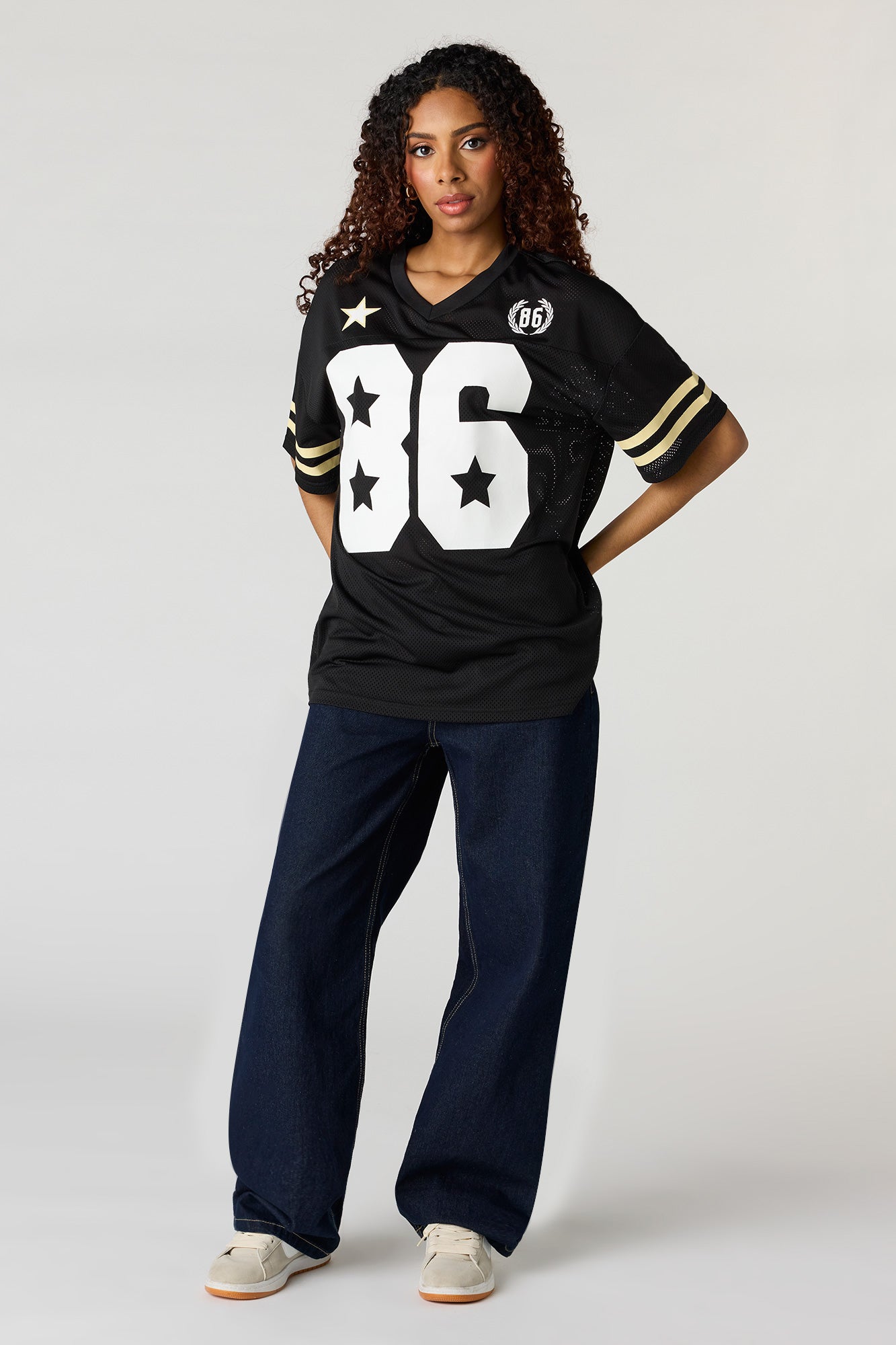 Graphic Mesh Jersey
