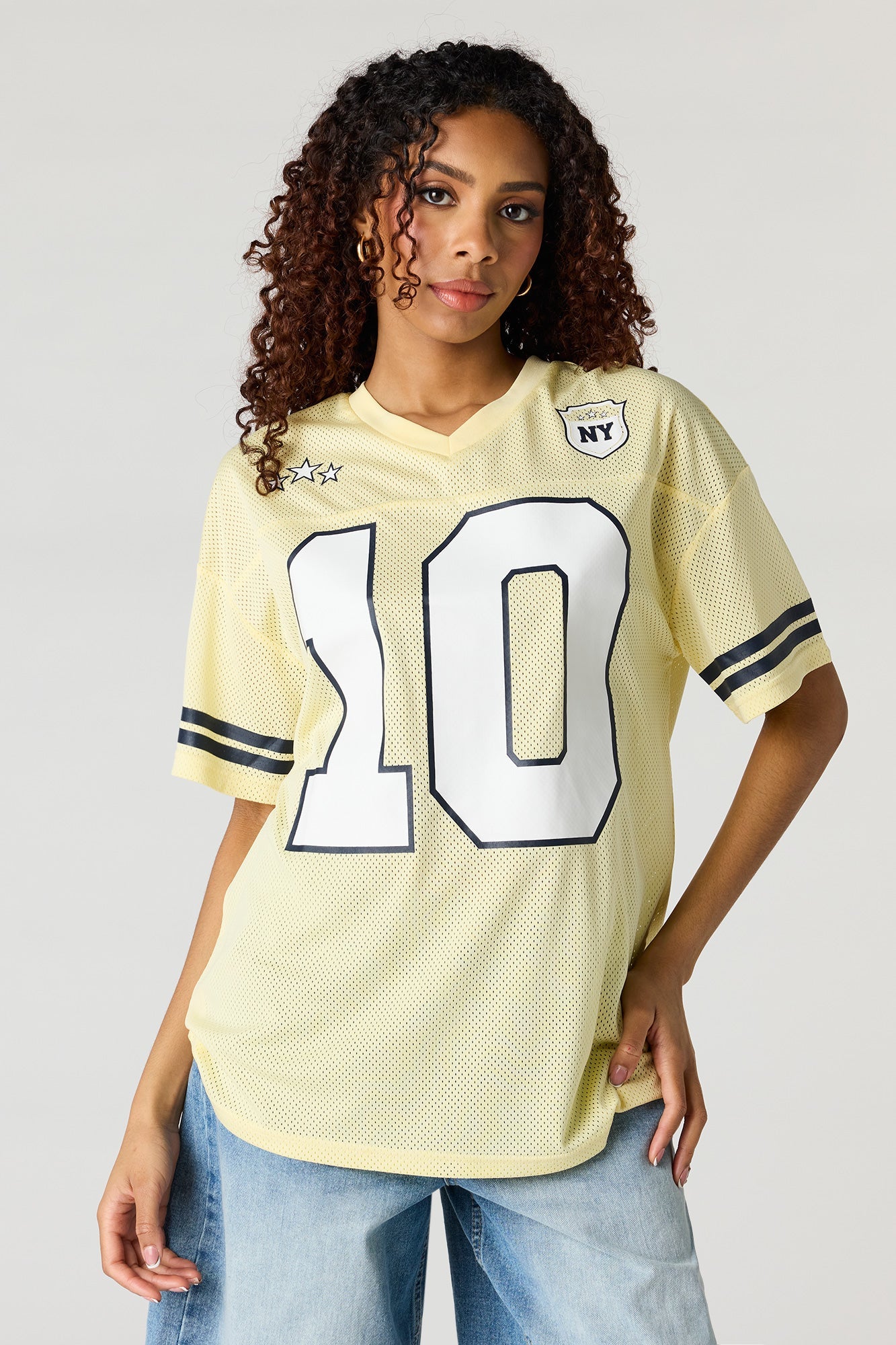 Graphic Mesh Jersey