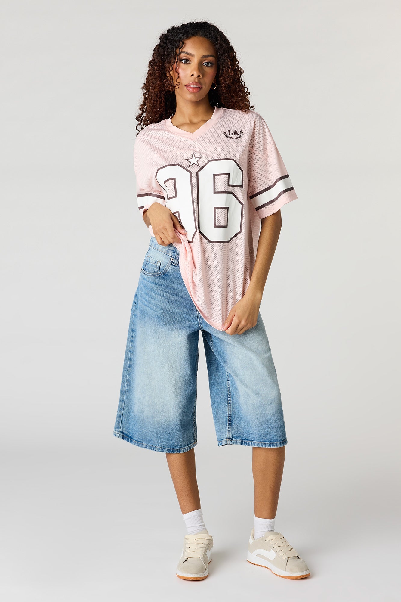 Graphic Mesh Jersey