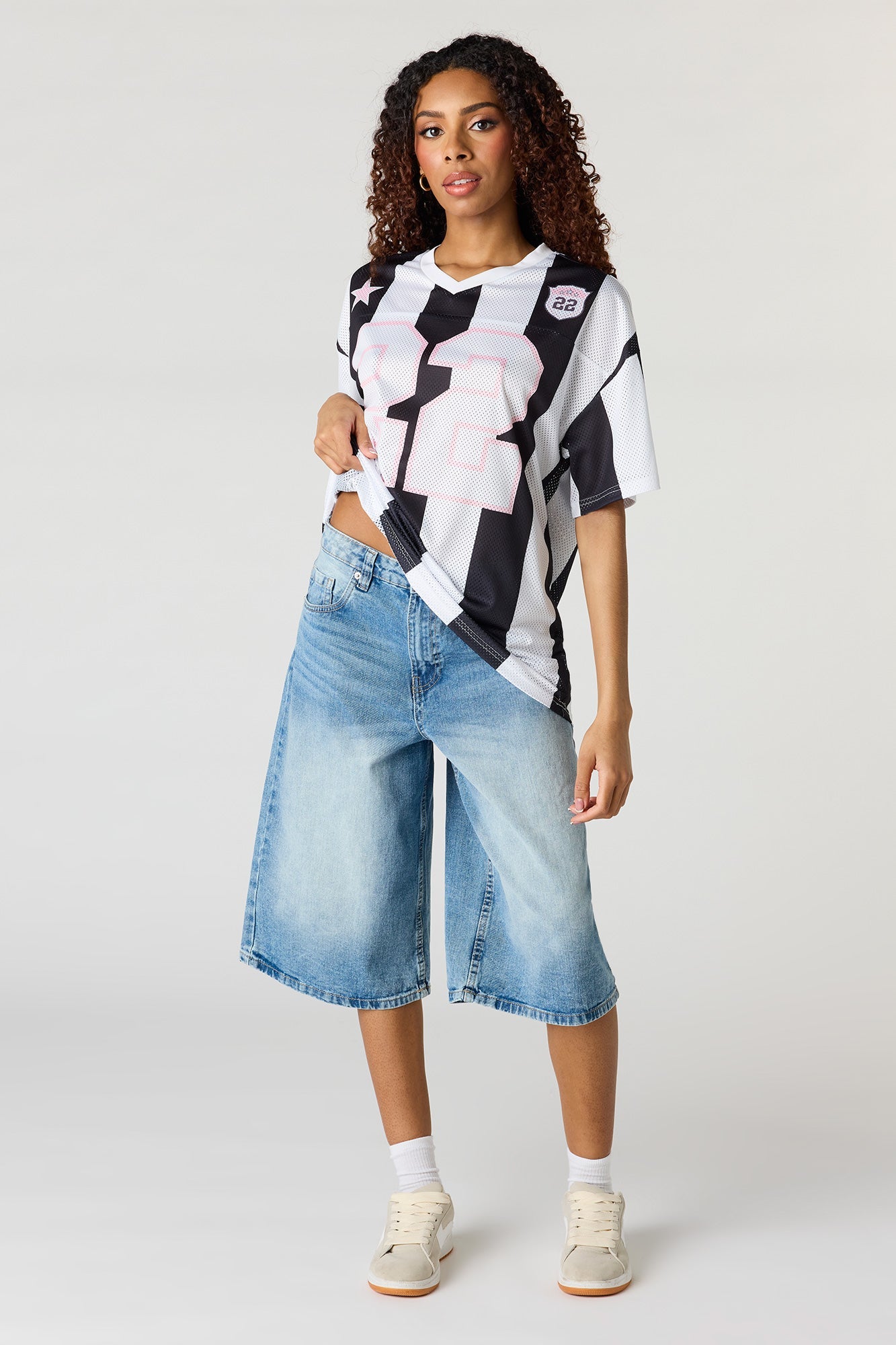 Graphic Mesh Jersey