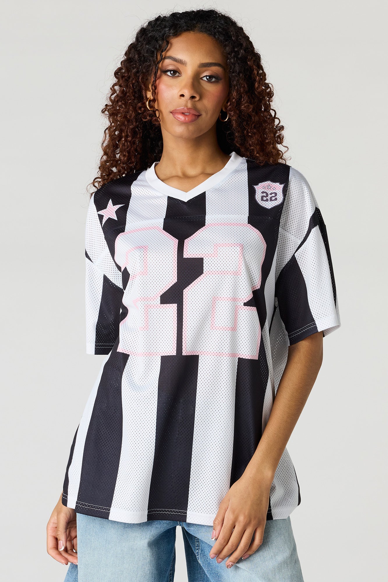 Graphic Mesh Jersey