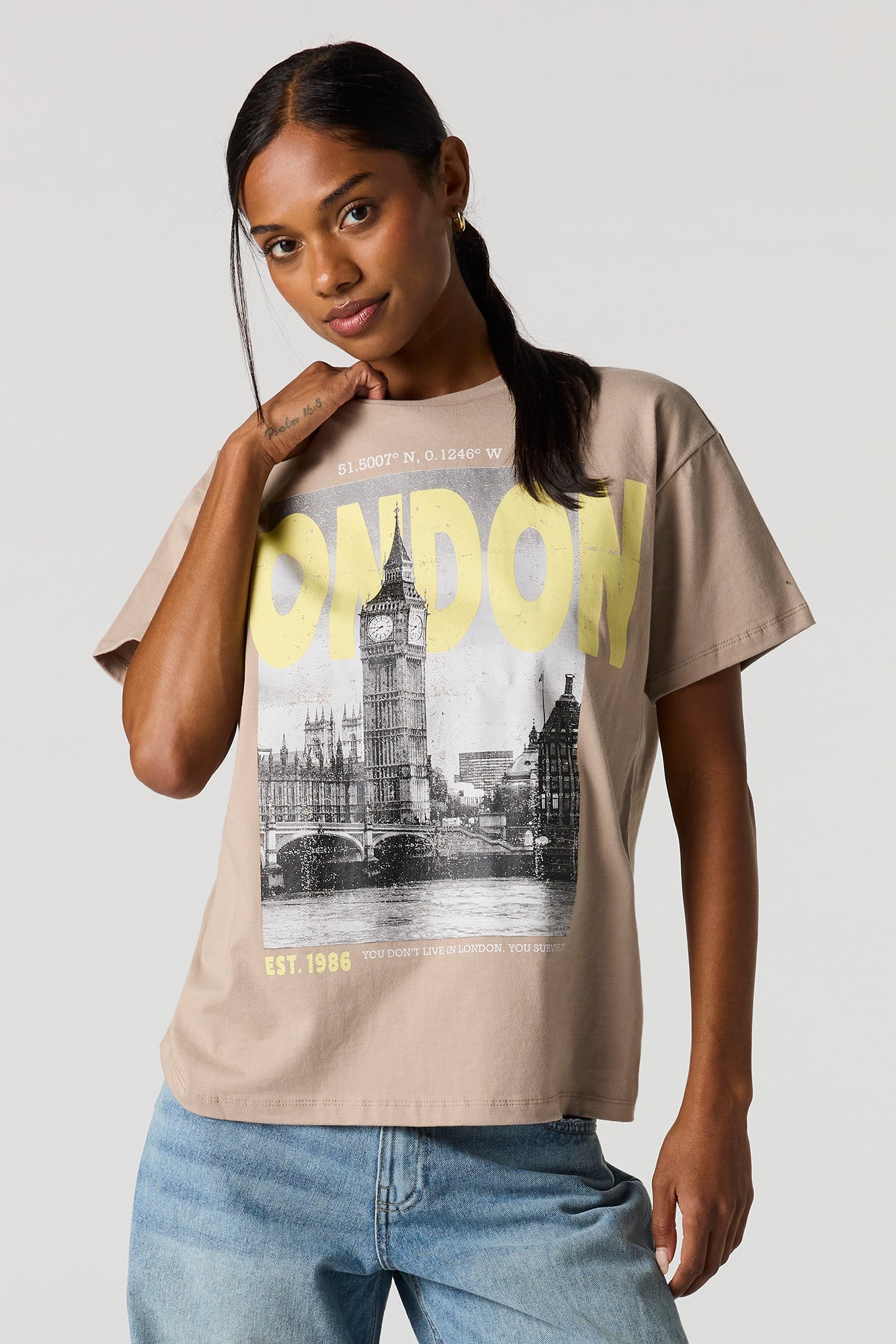 Luxe Heavy Cotton Graphic T-Shirt