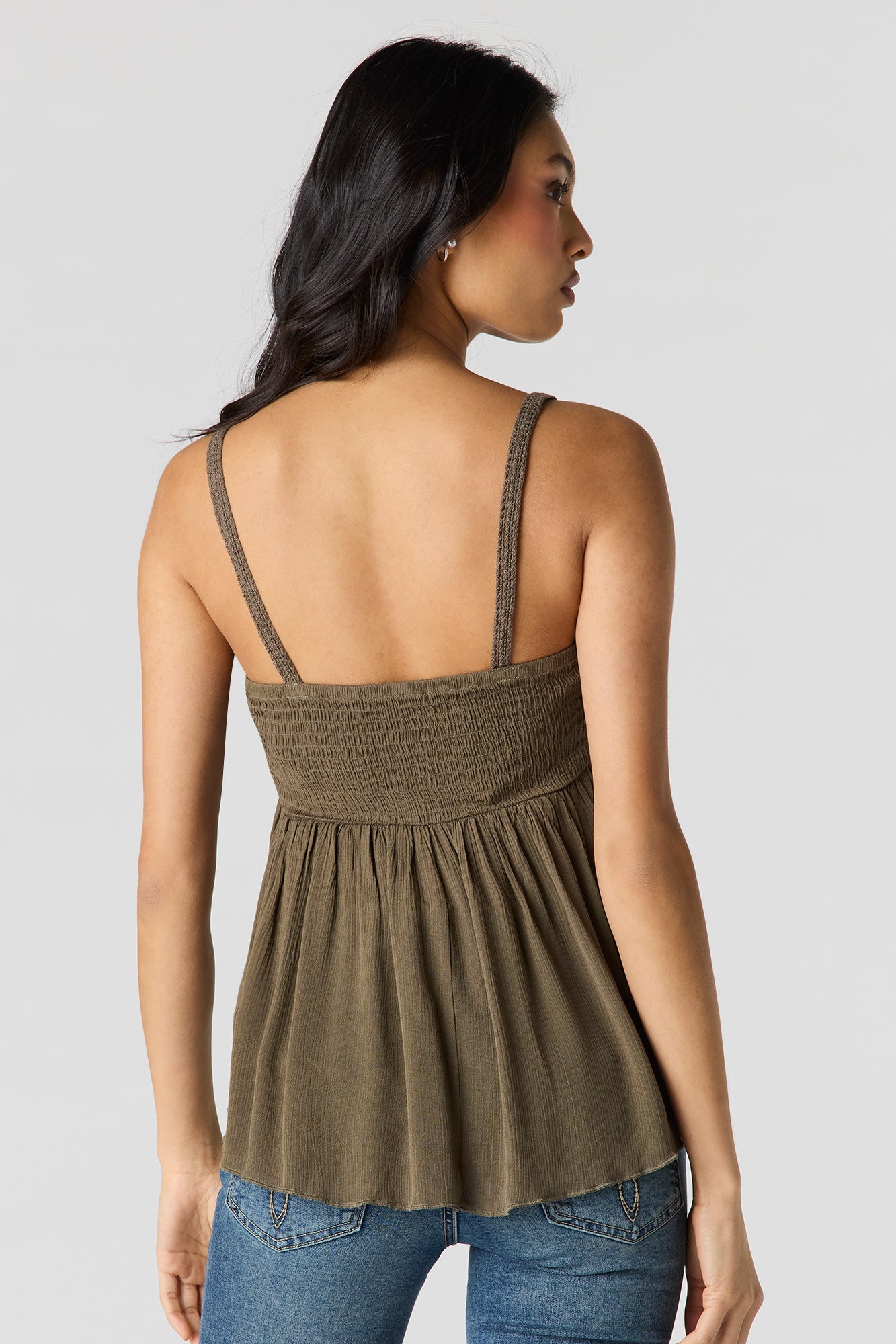 Crochet Babydoll Tank
