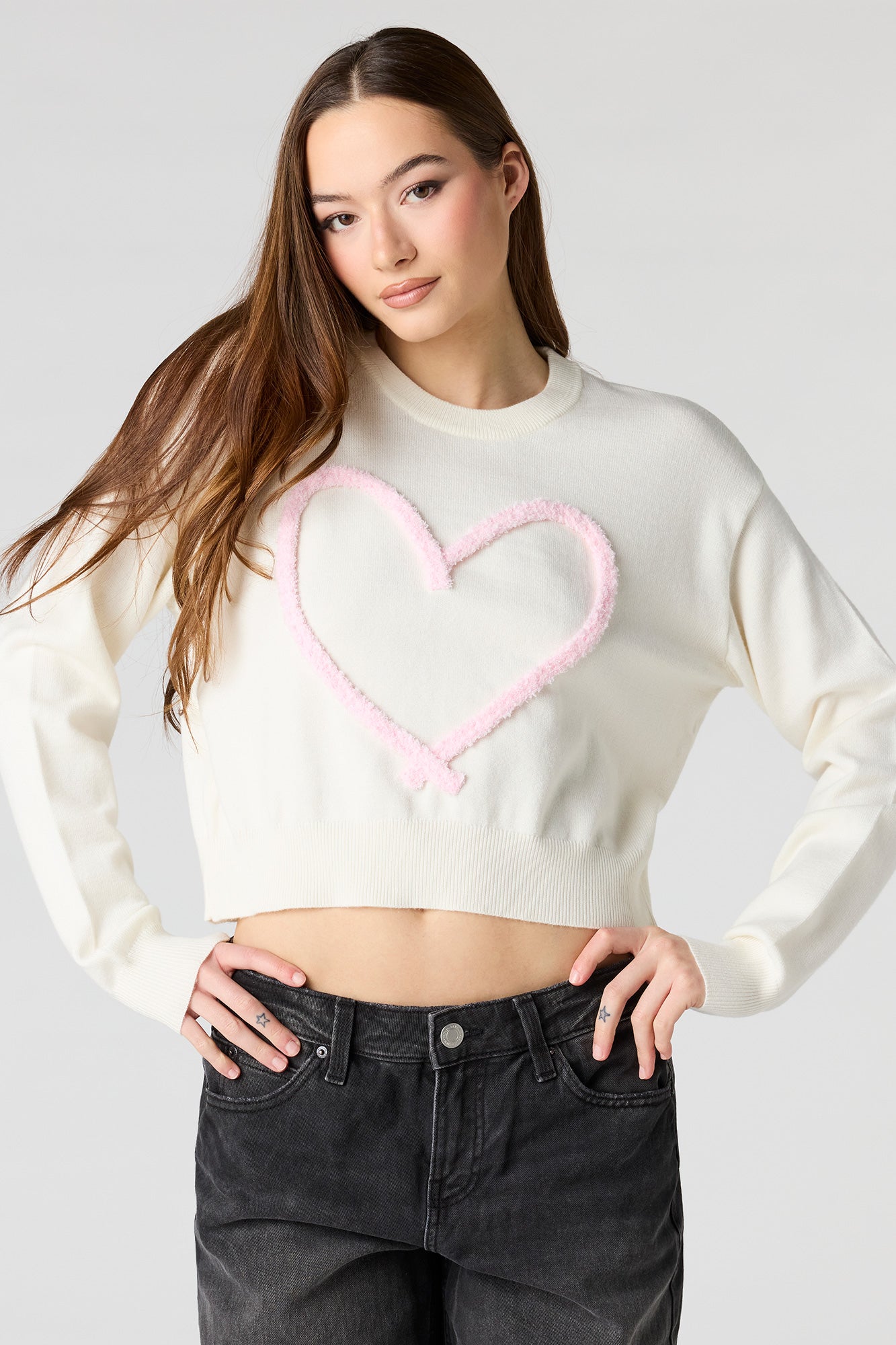 Fuzzy Knit Sweater