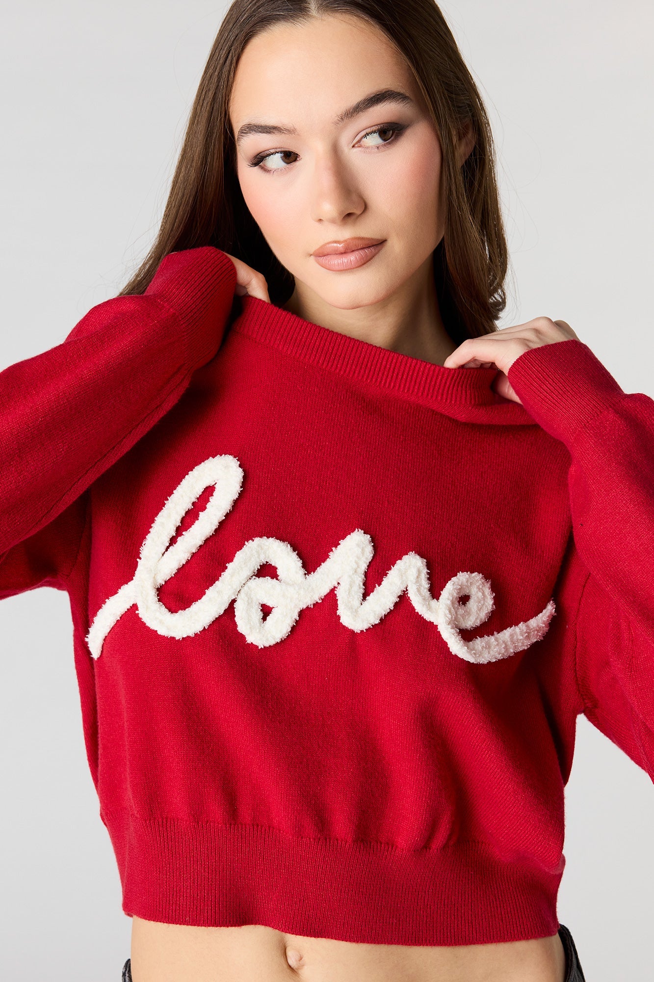 Fuzzy Knit Sweater