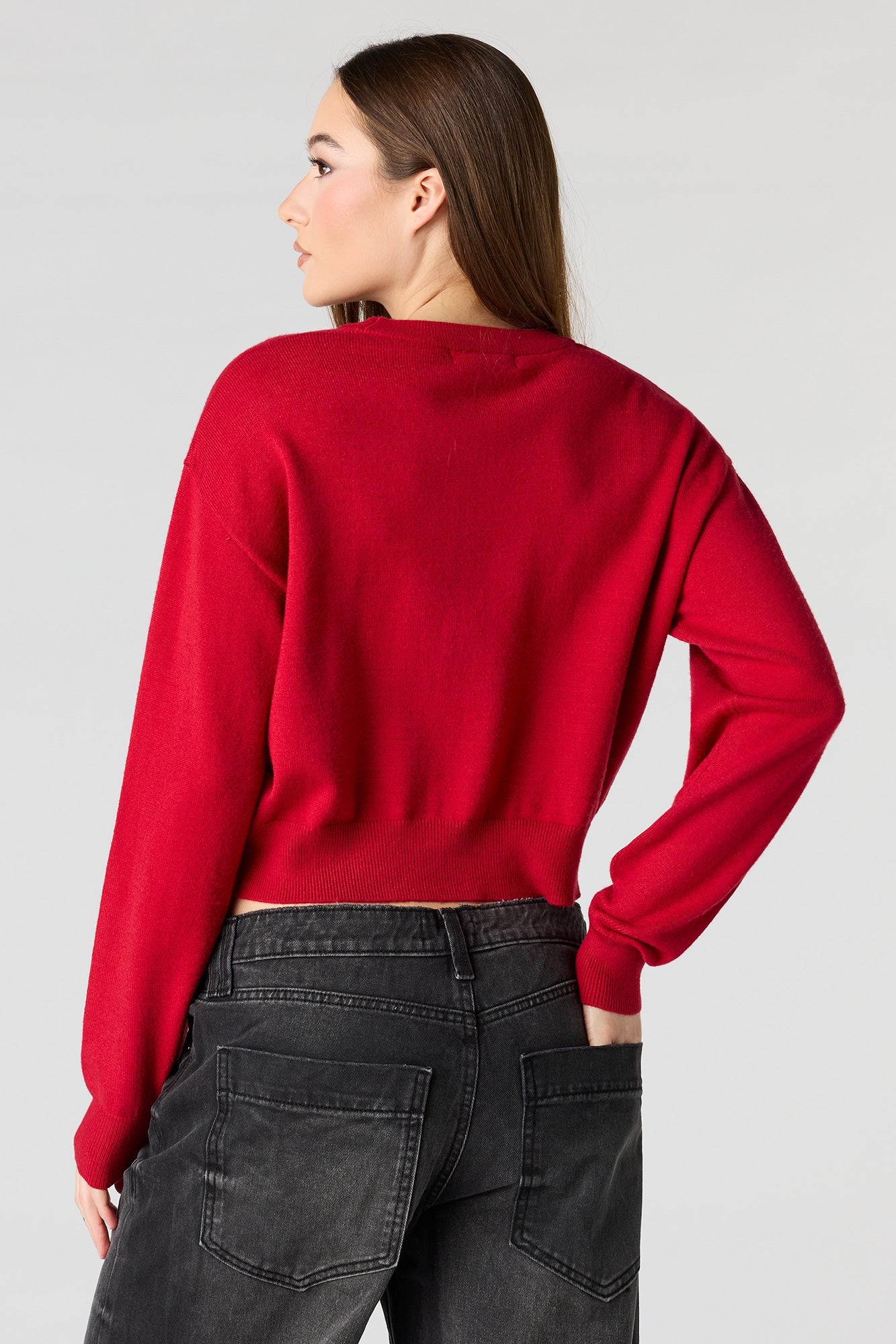 Fuzzy Knit Sweater
