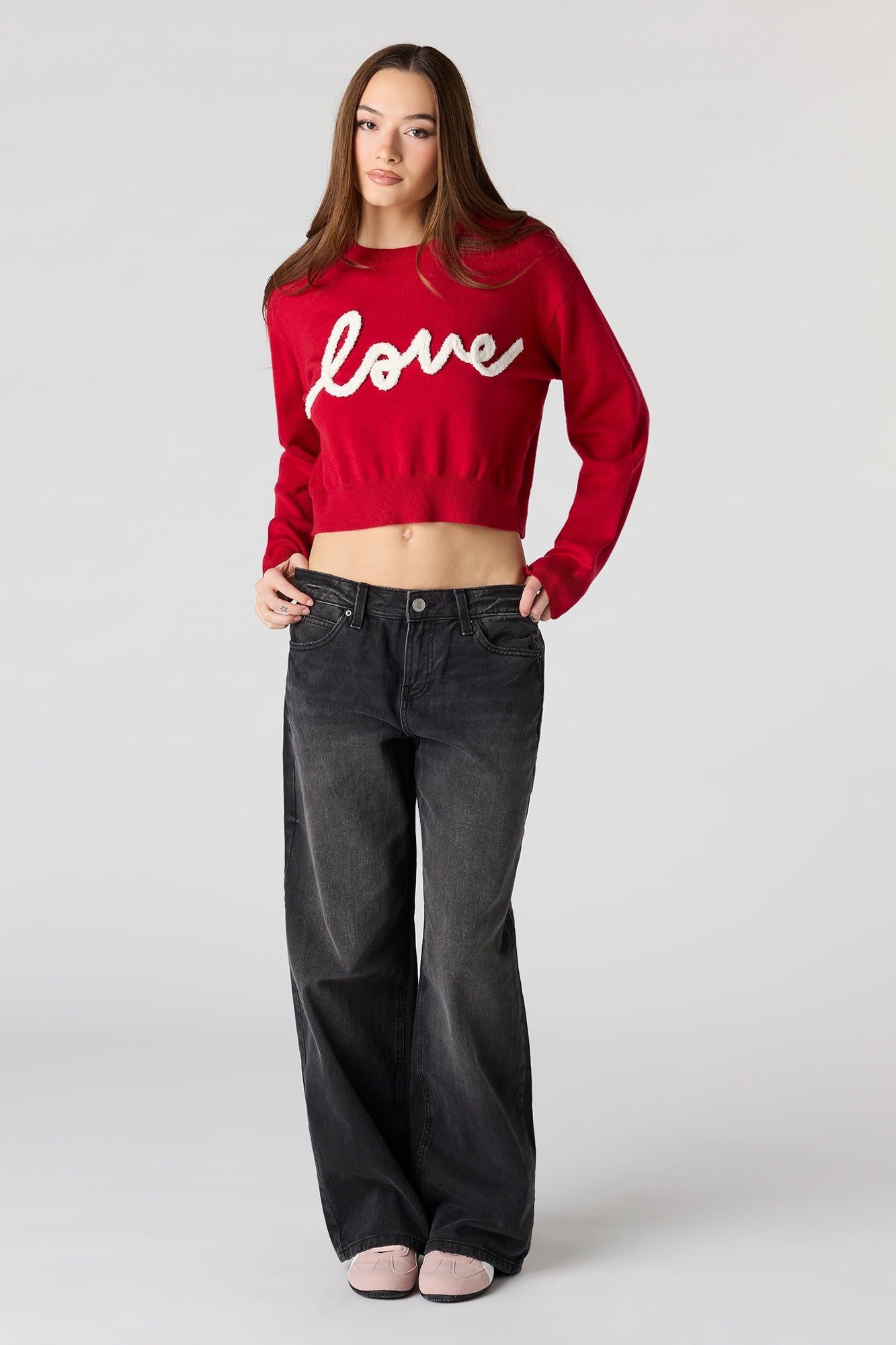 Fuzzy Knit Sweater