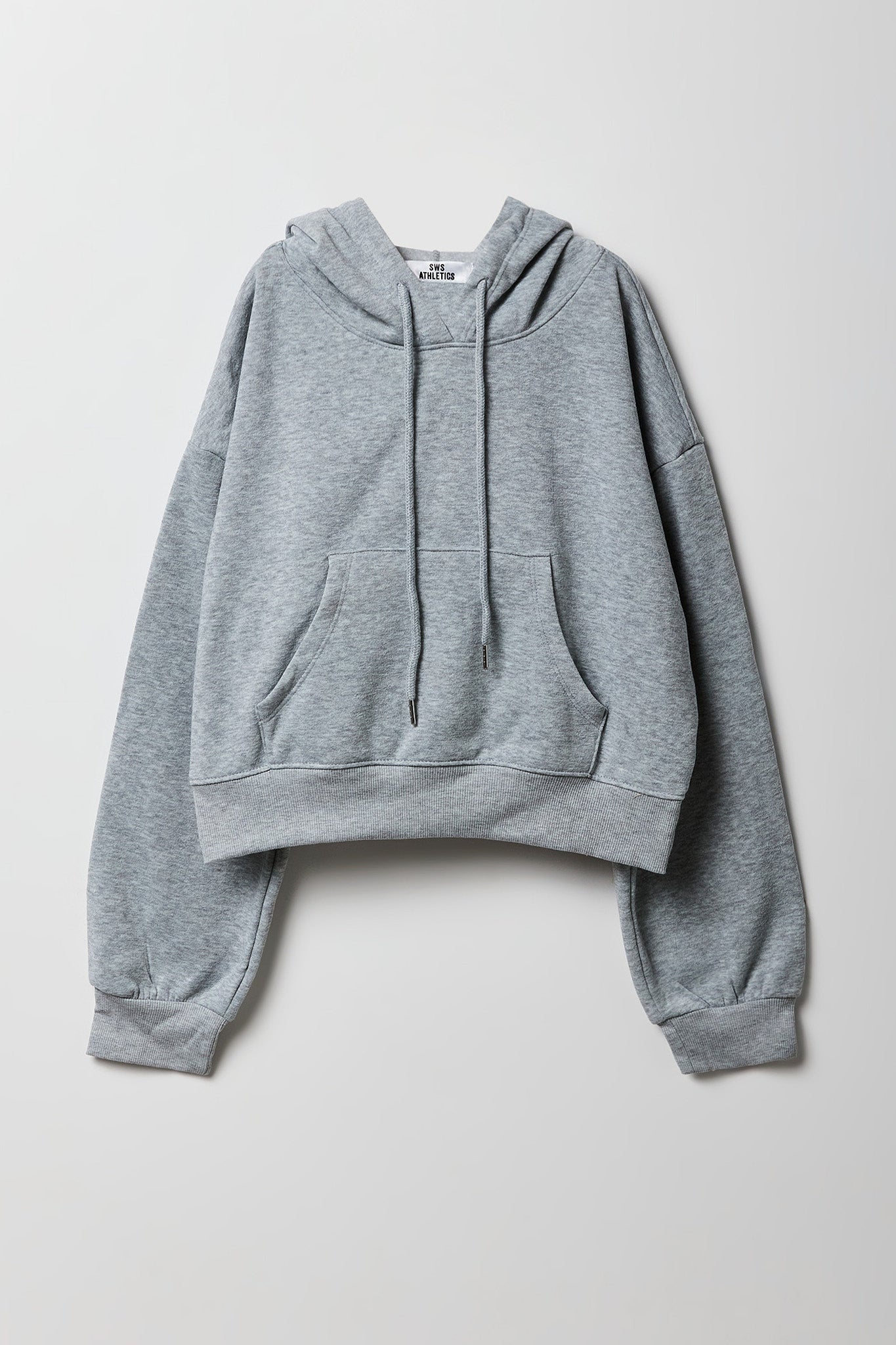 Fleece Cropped Hoodie