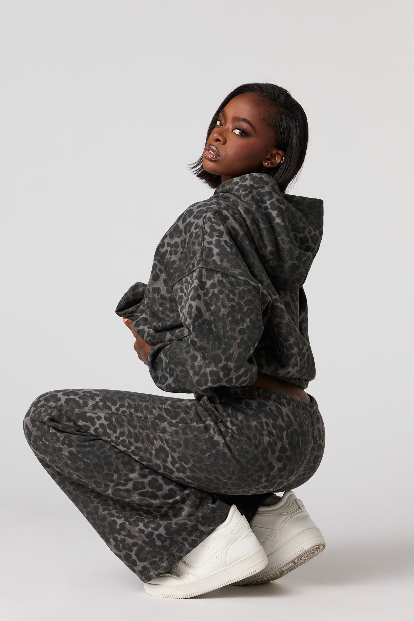 Low Rise Baggy Fleece Sweatpant