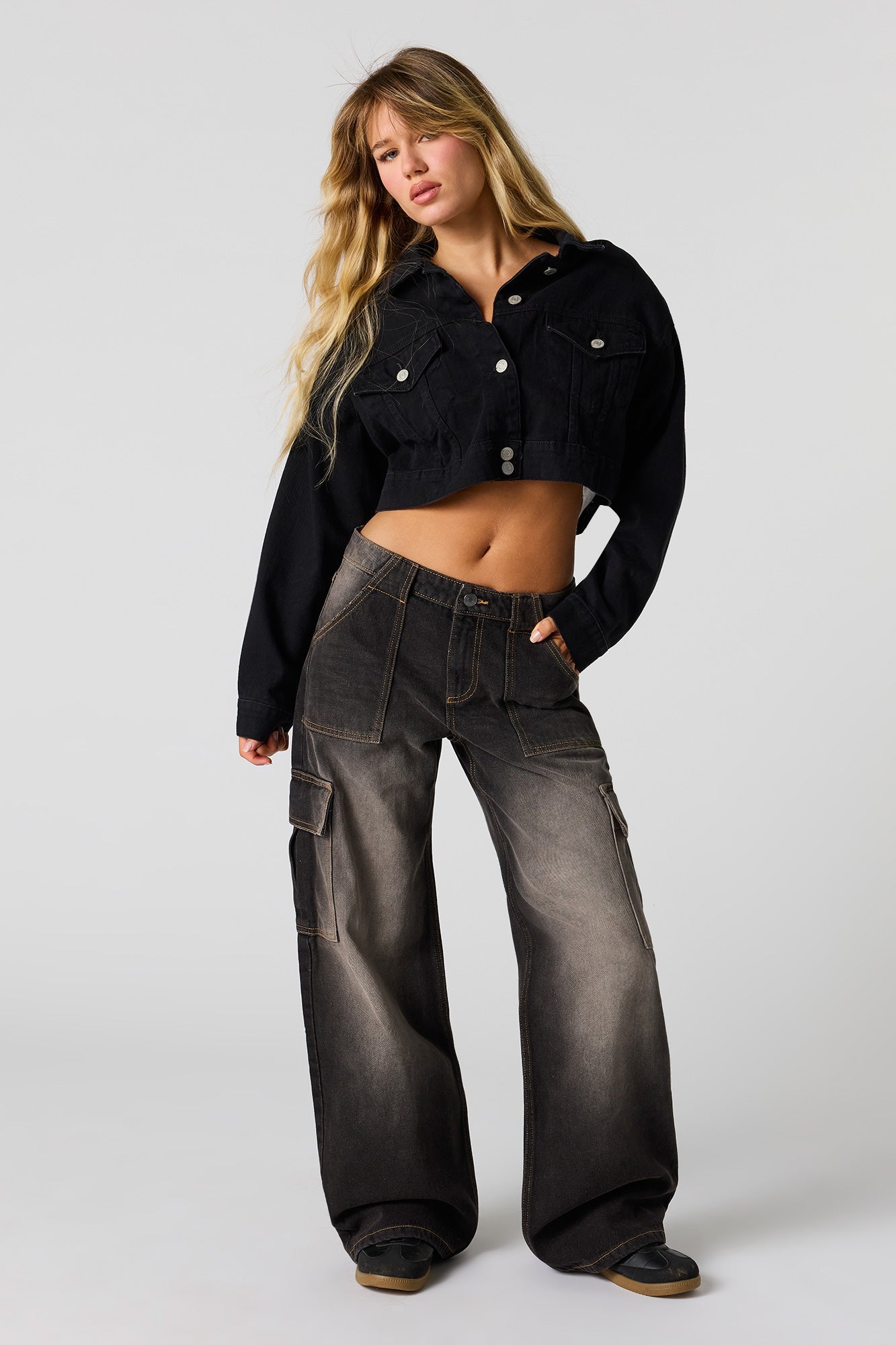 Low Rise Cargo Jean