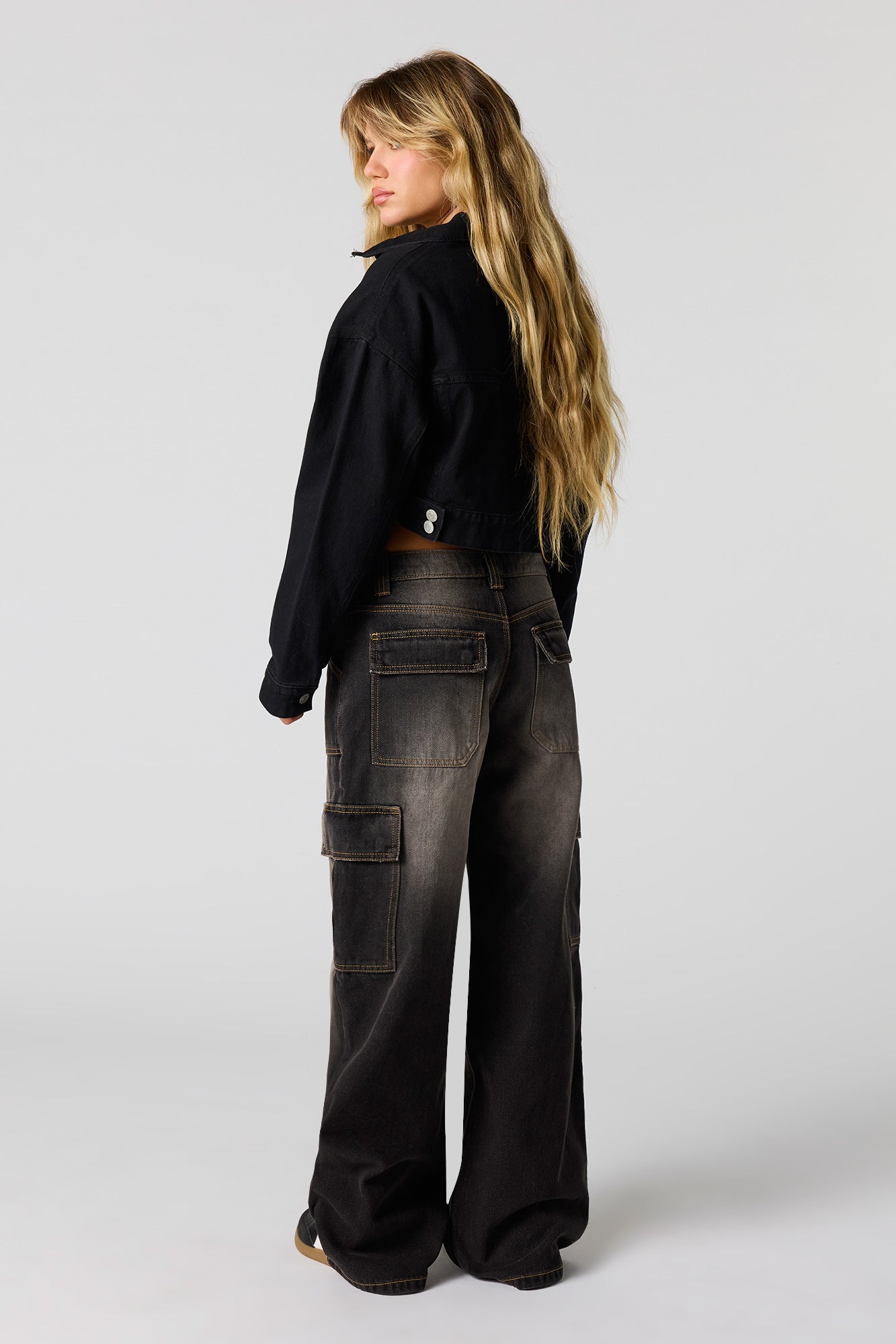 Low Rise Cargo Jean