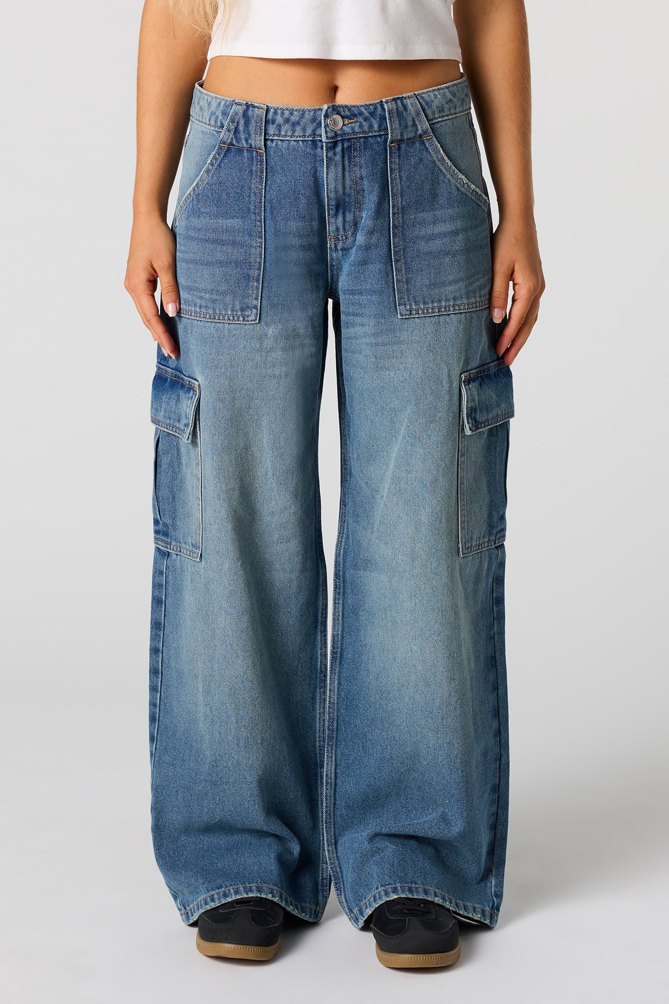 Low Rise Cargo Jean