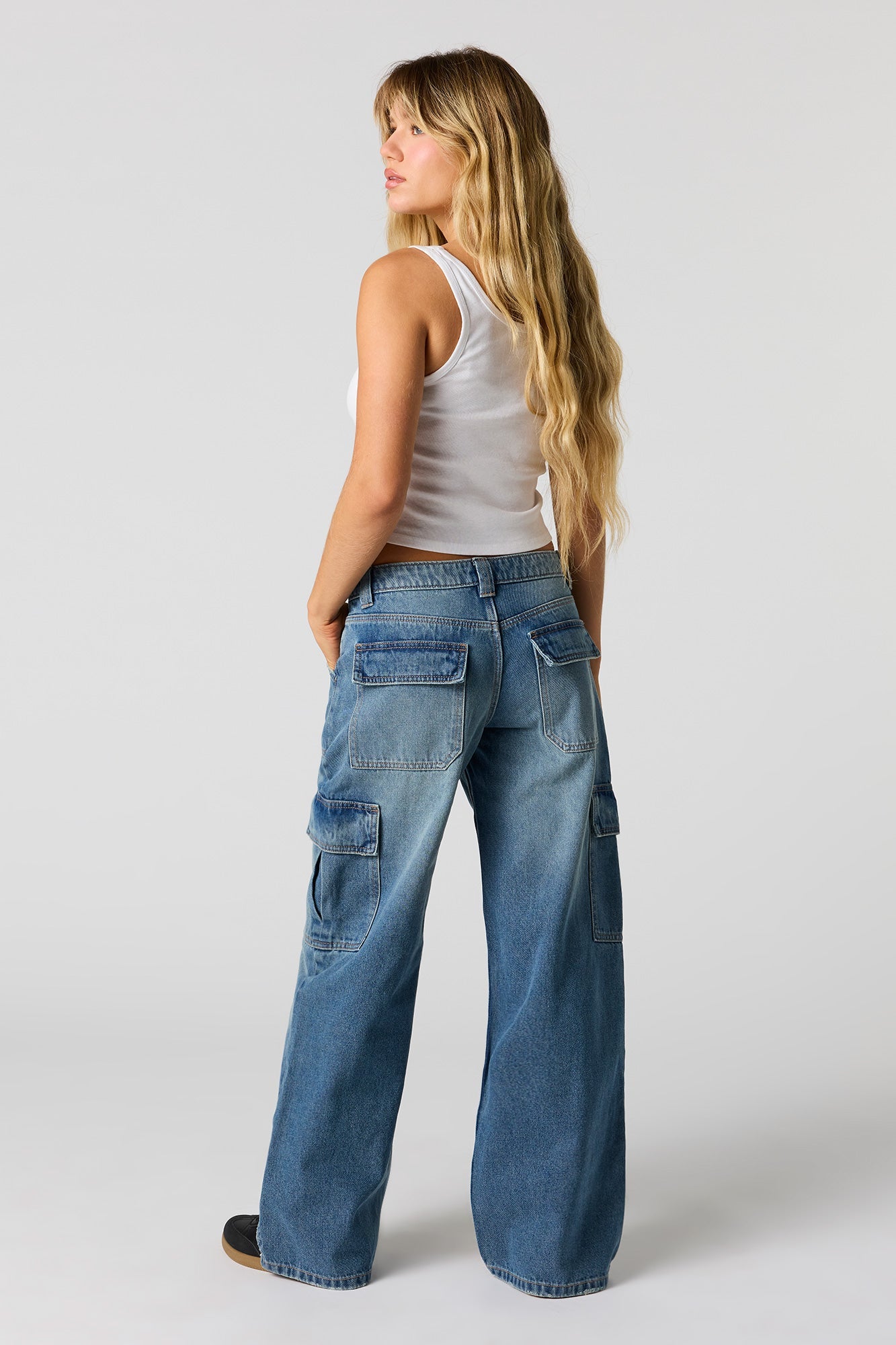 Low Rise Cargo Jean