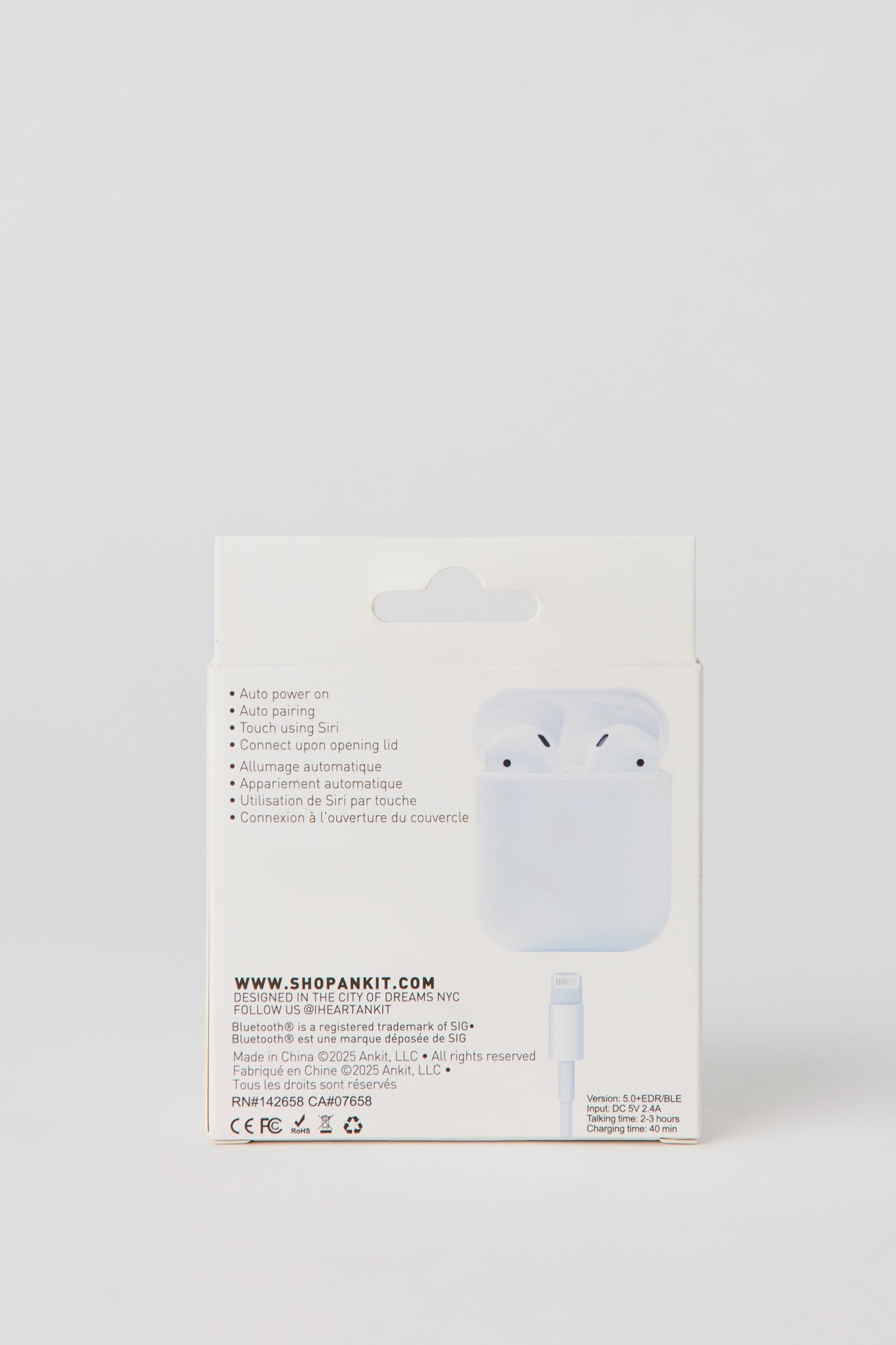 Wireless Bluetooth Earbuds & Charging Case