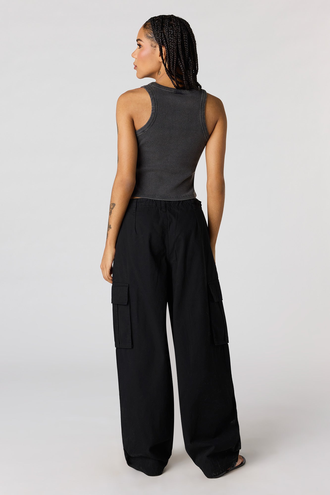 Low Rise Barrel Cargo Pant