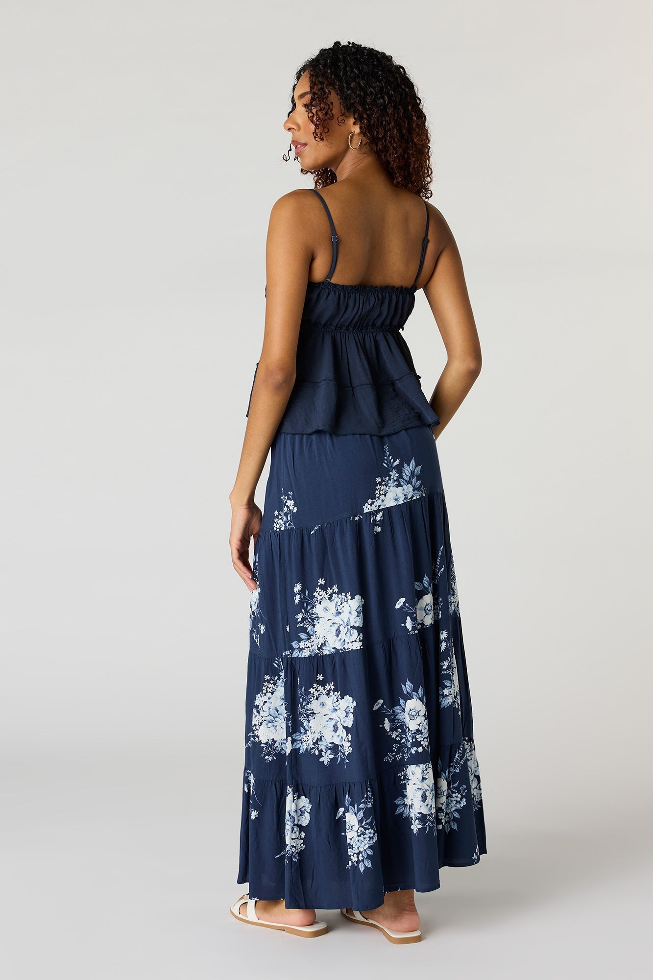 Tiered Maxi Skirt