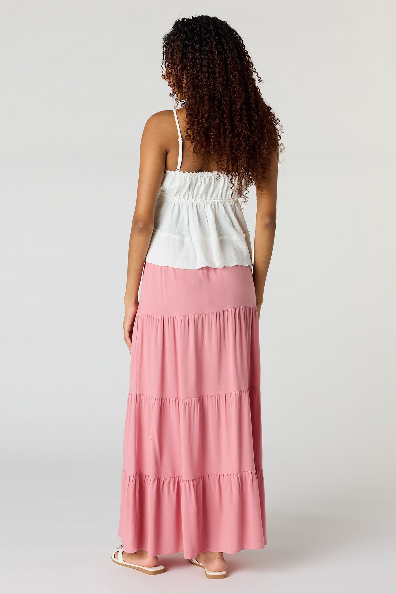 Tiered Maxi Skirt
