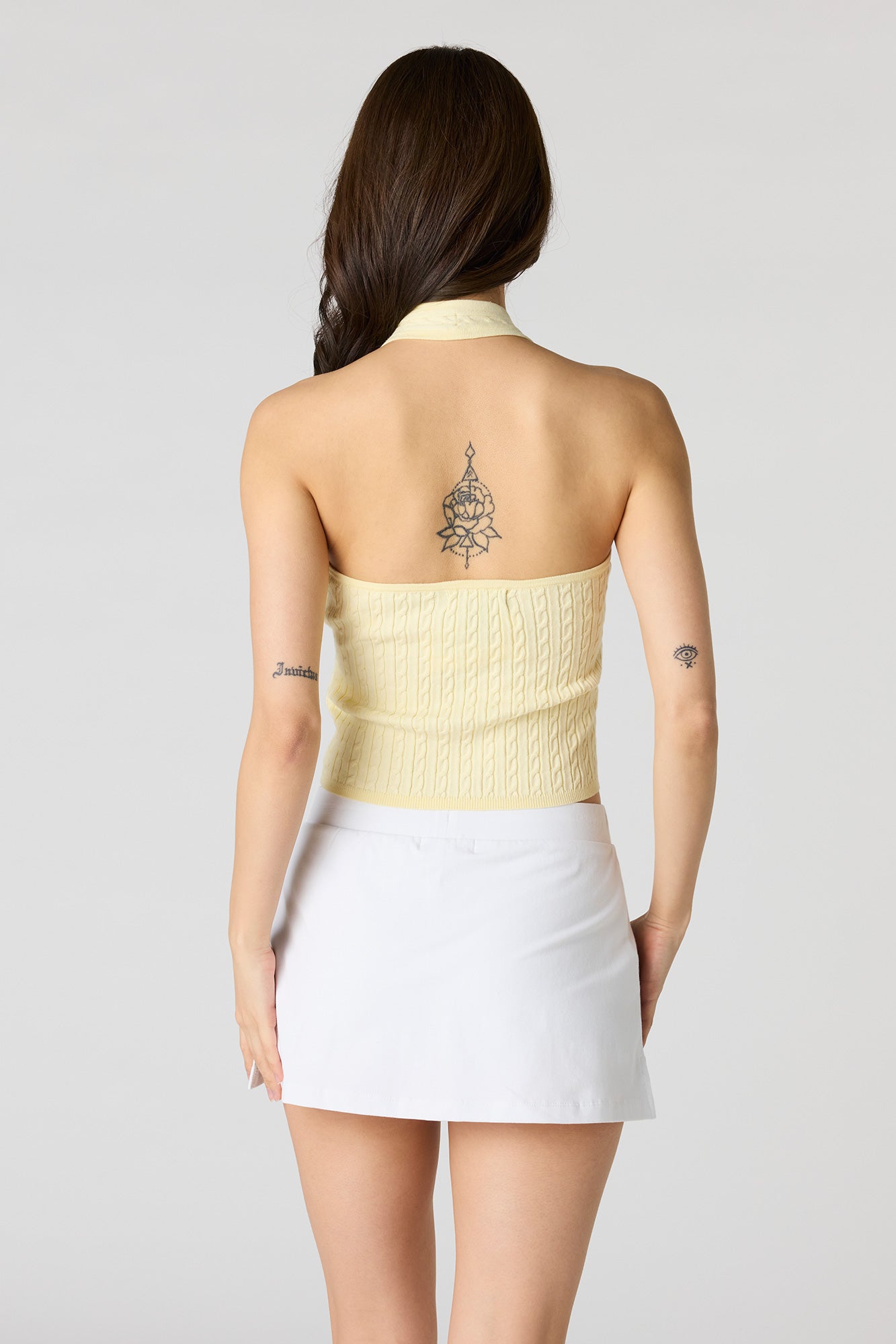Drawstring Mini Skort