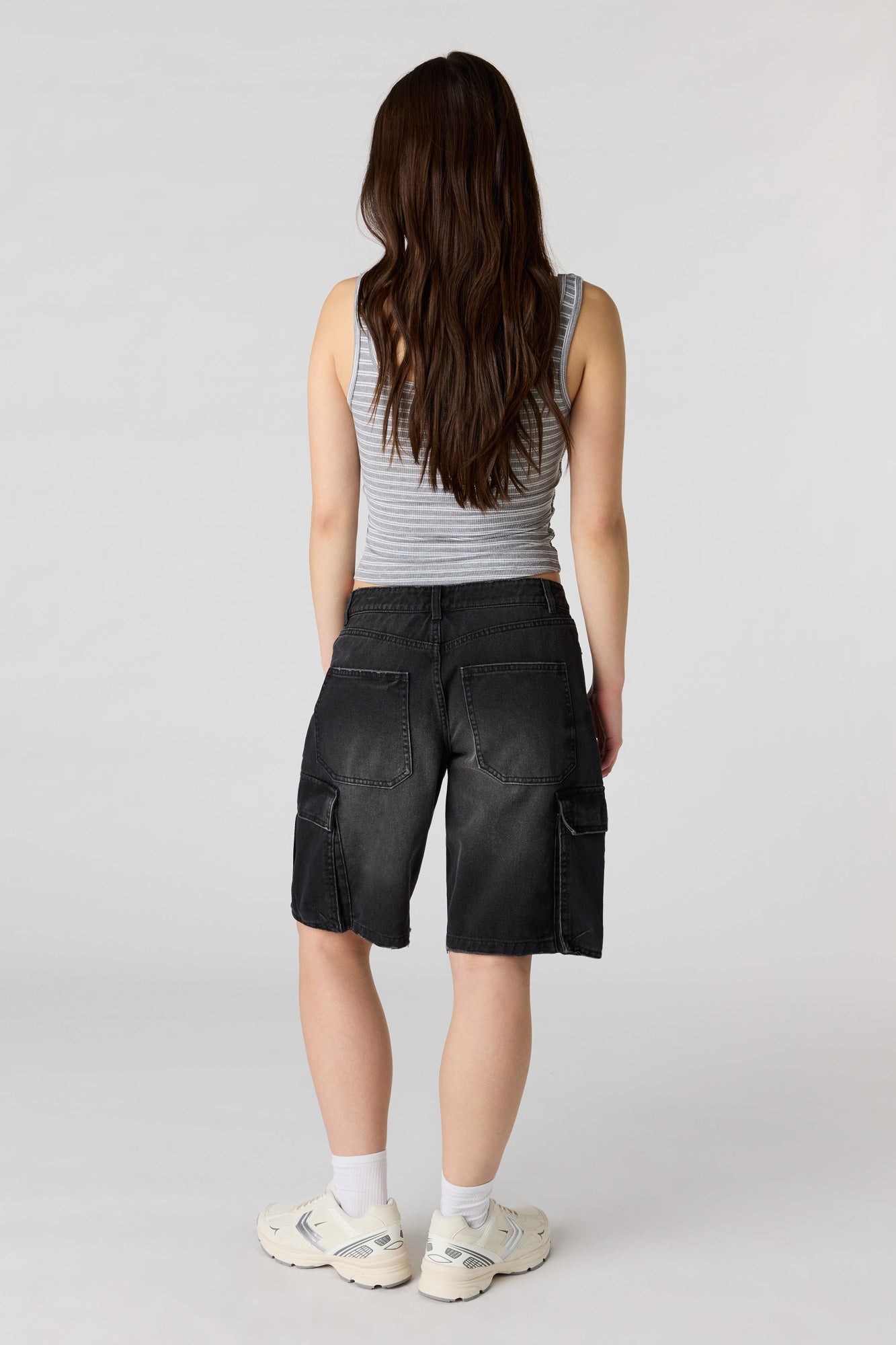 Low Rise Cargo Jort 11"